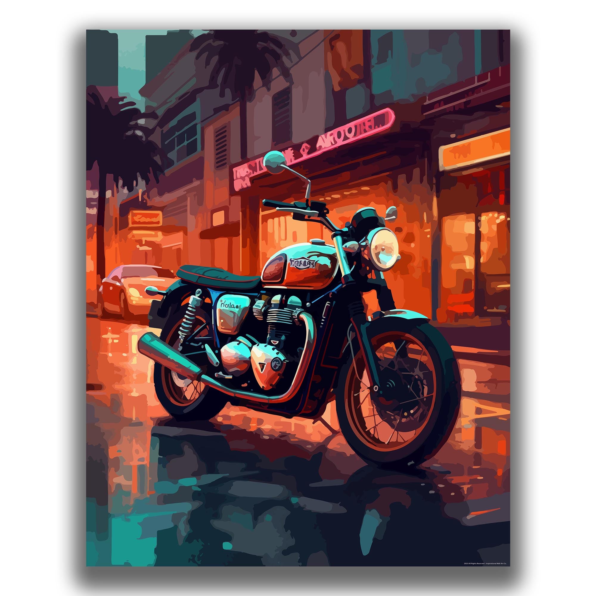 Flawless - Motorcycle Poster