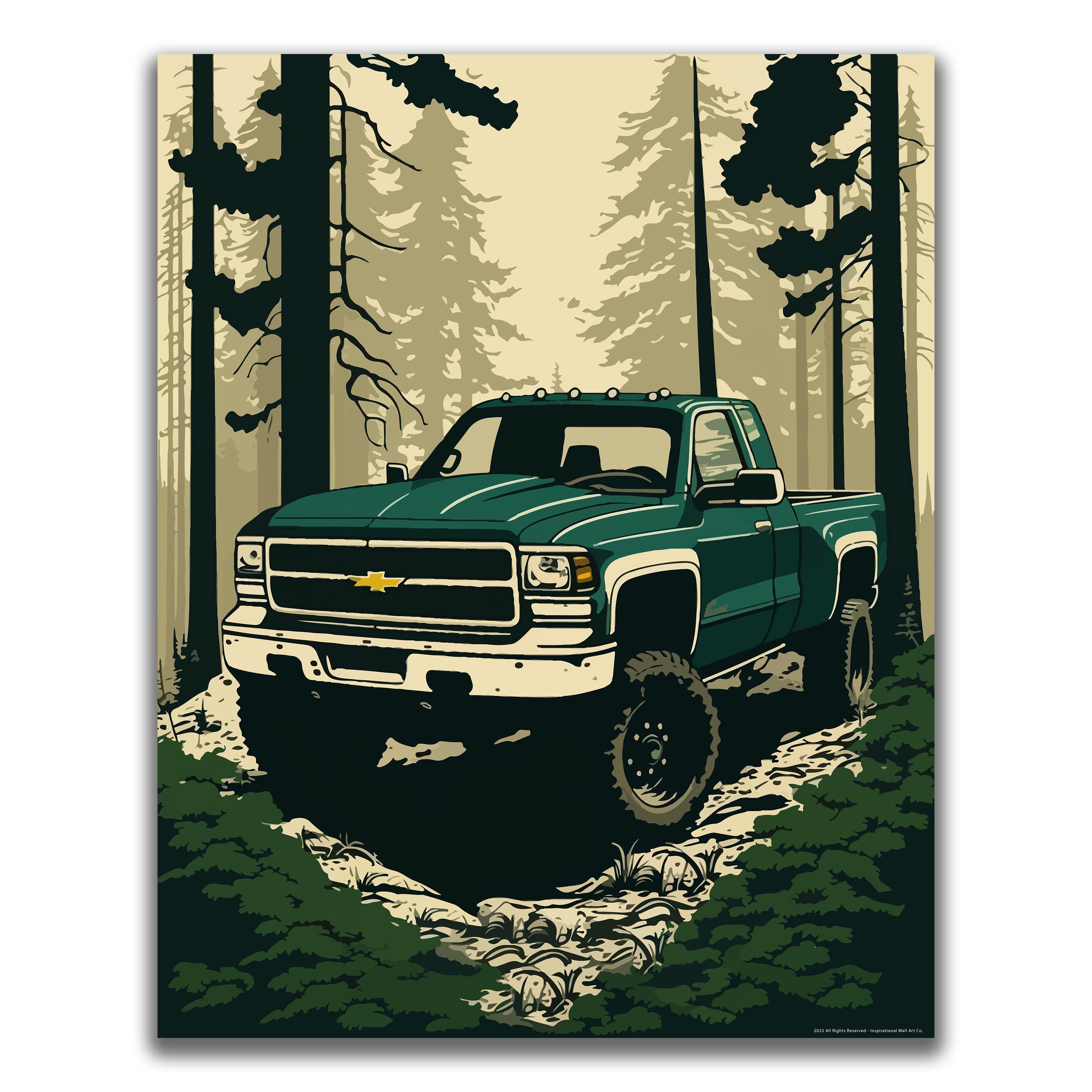 Offroading - Truck Poster