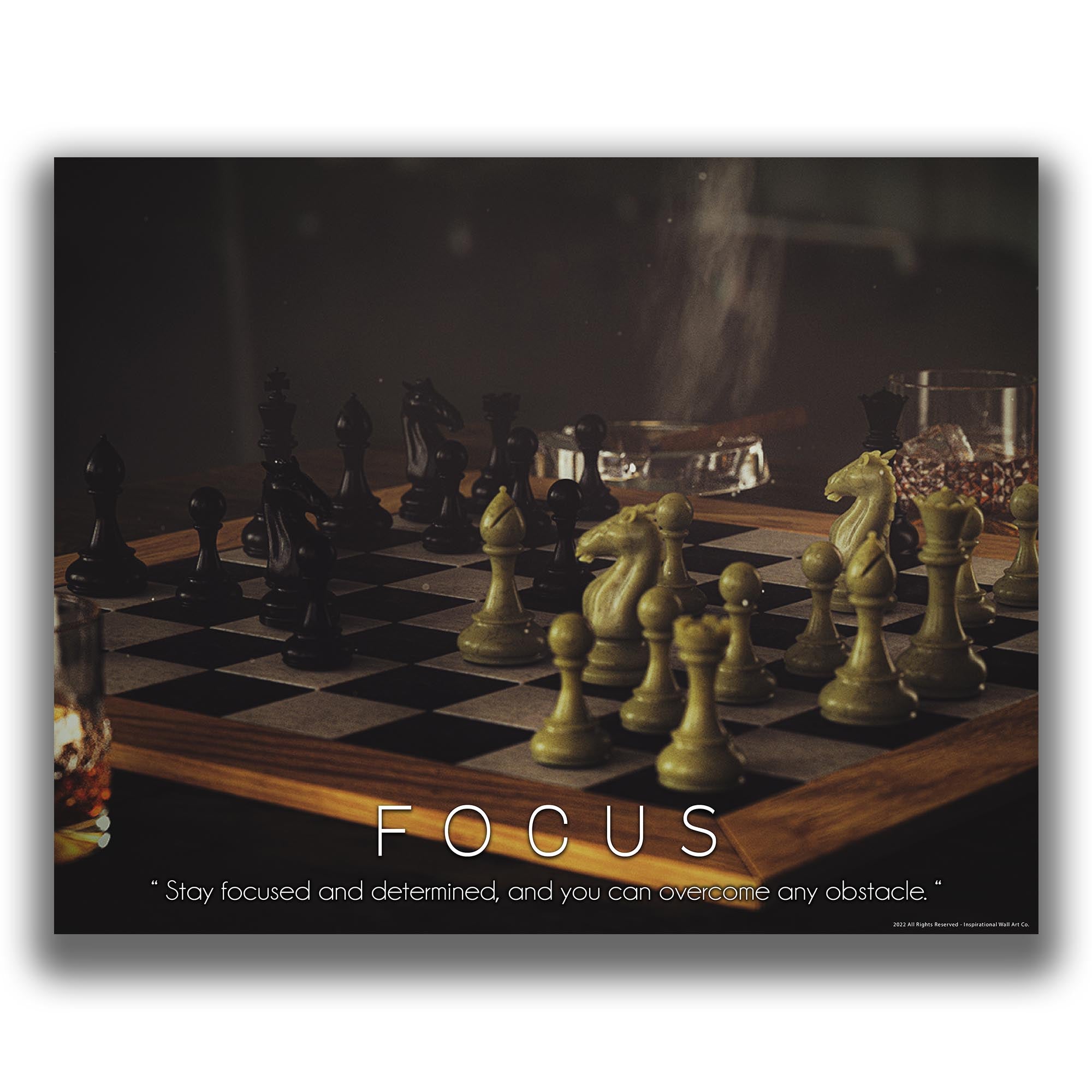 Focus - Chess Poster