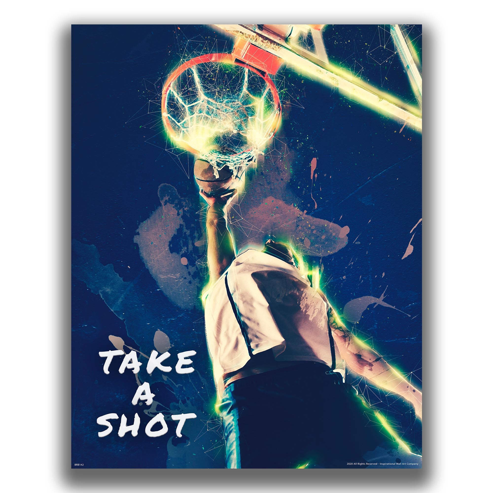 Take A Shot - Basketball Poster