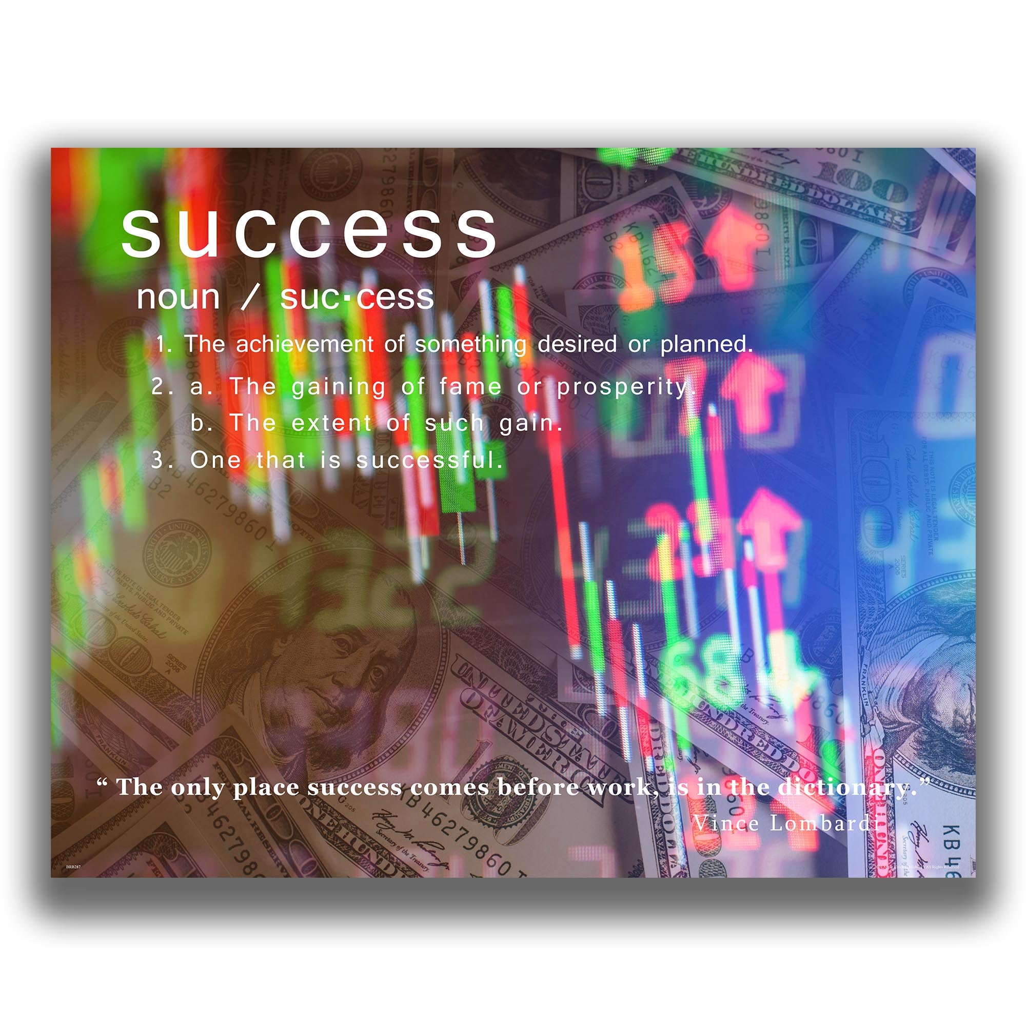 Success - Stock Market Poster