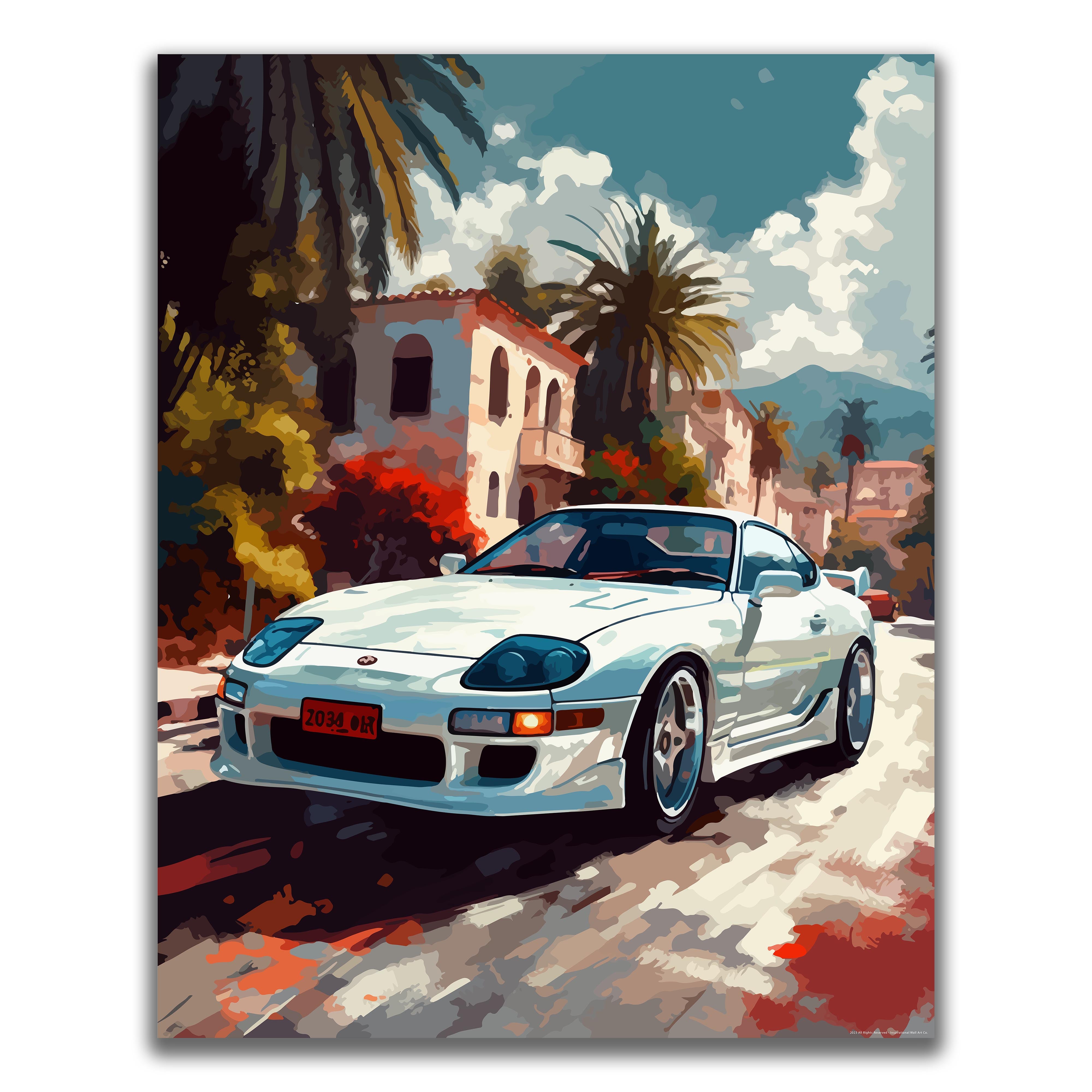 Crisp - Car Poster