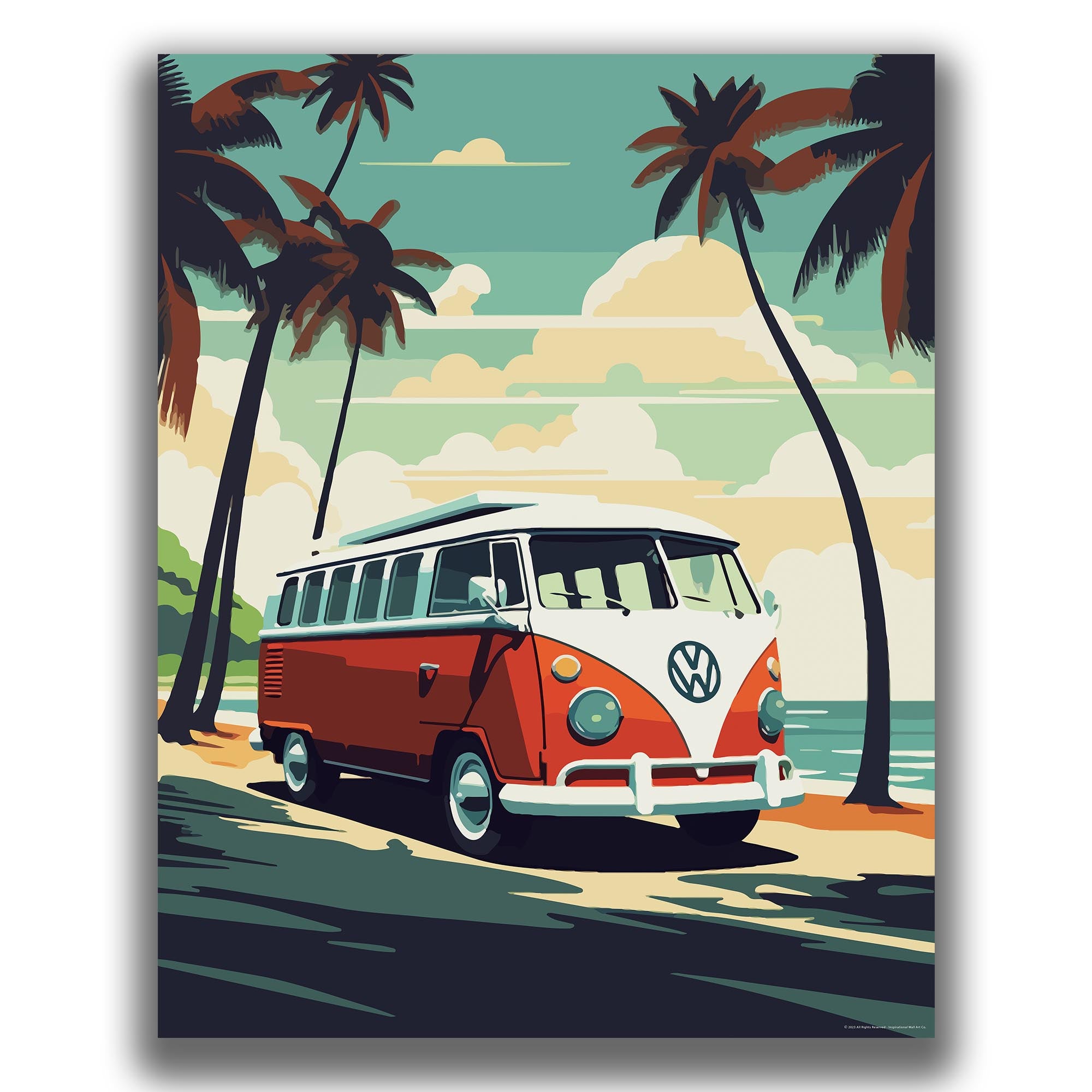 Retro - Volkswagen Poster