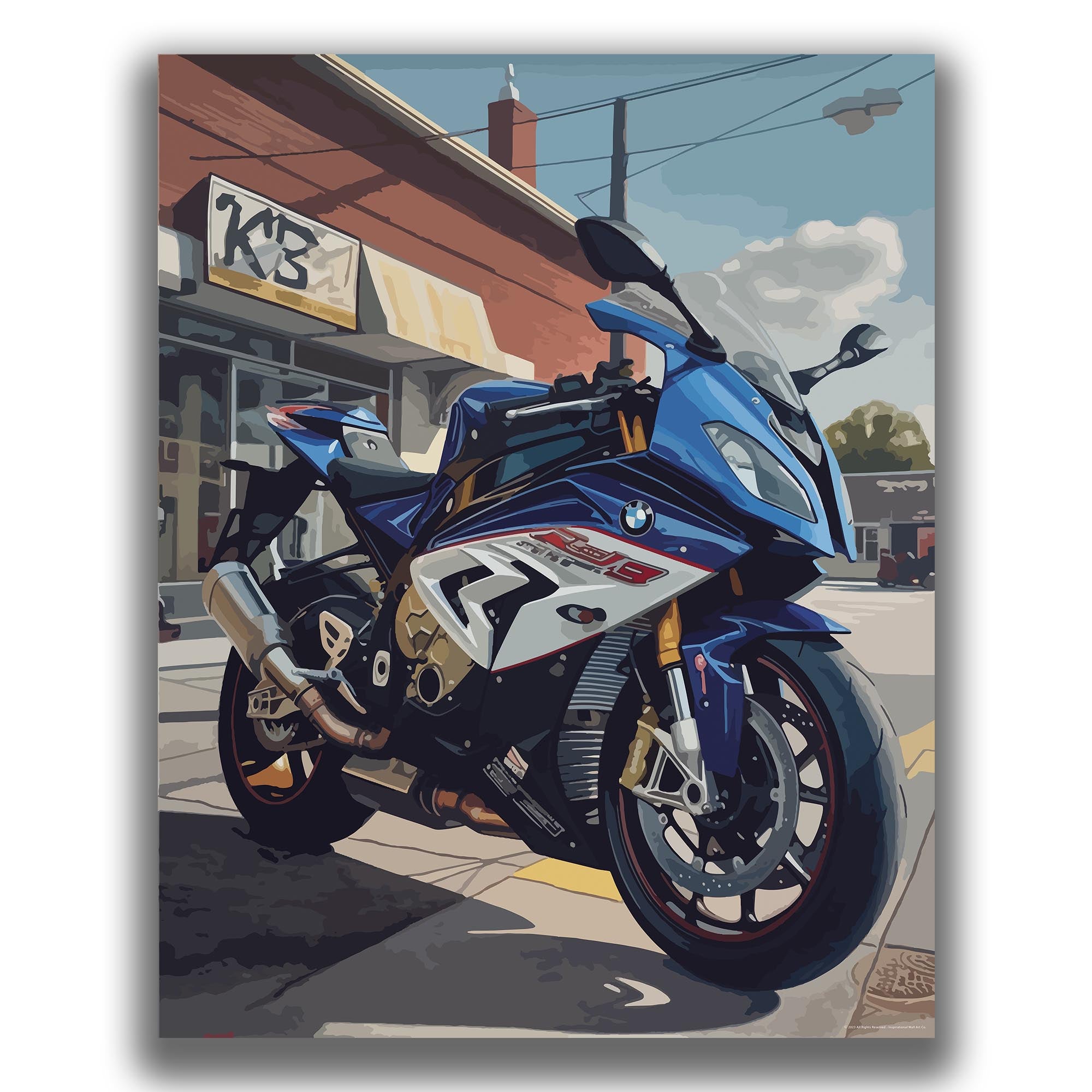 Performance - Motorcycle Poster