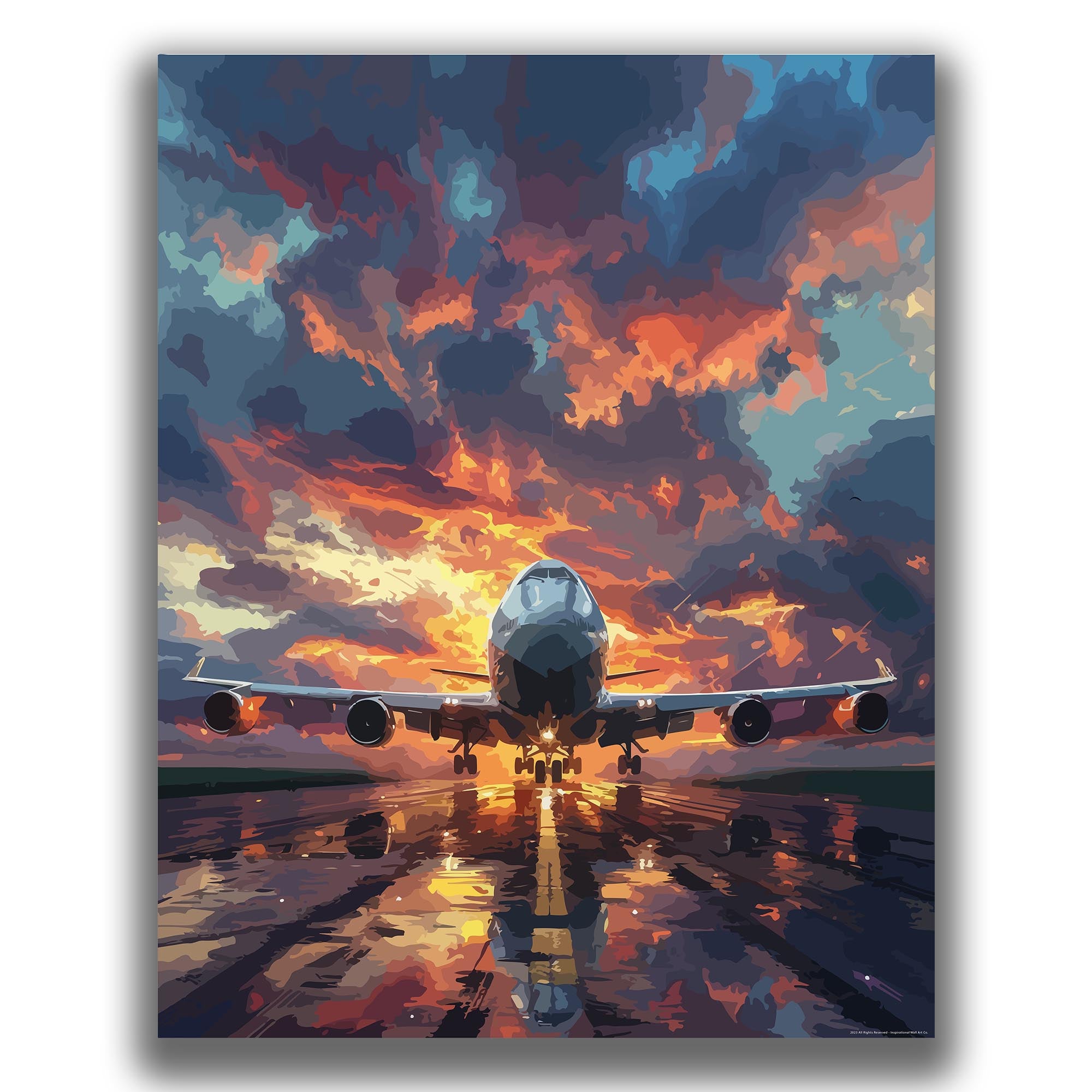 Breathtaking - Airplane Poster