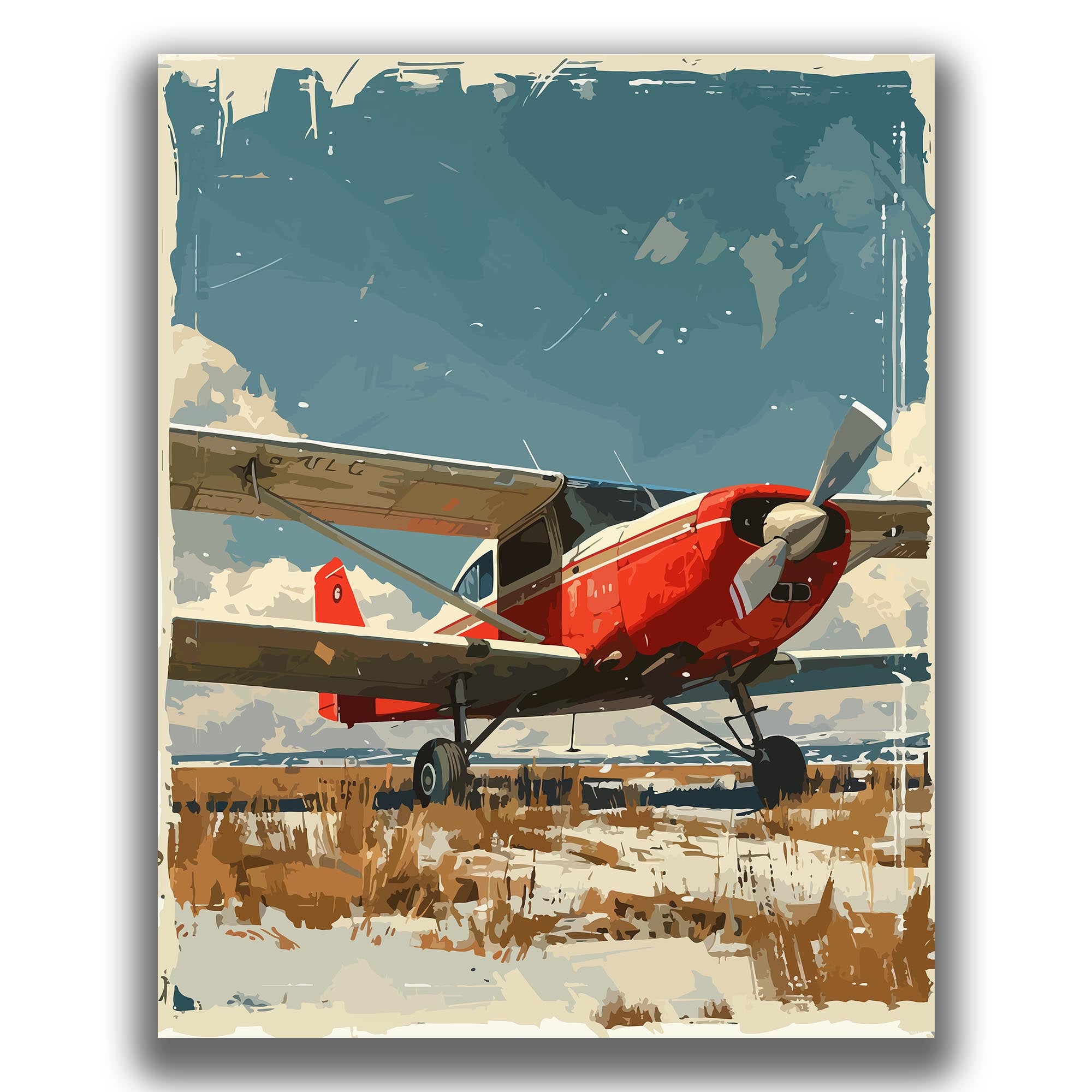 Grand - Airplane Poster