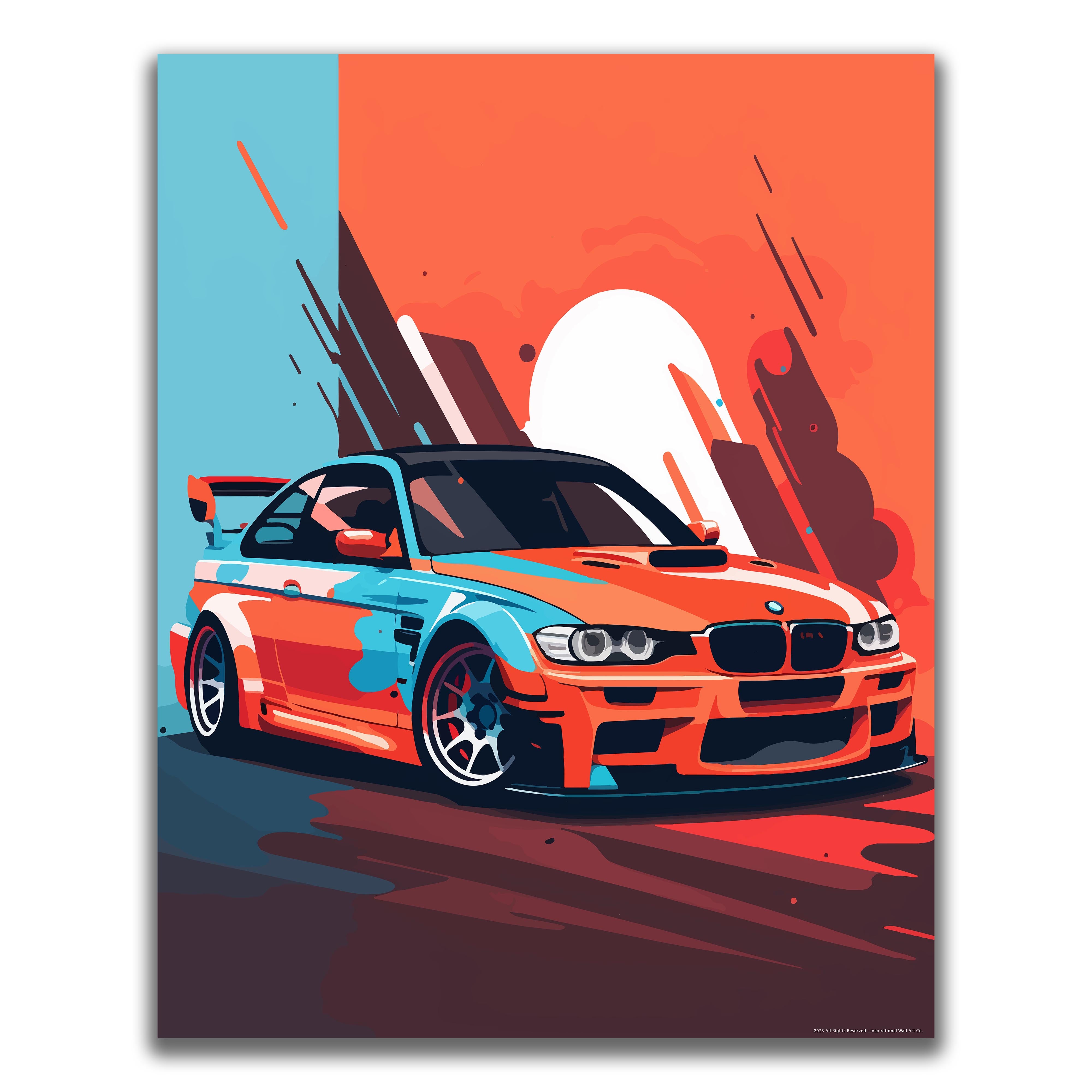 M3 - Car Poster