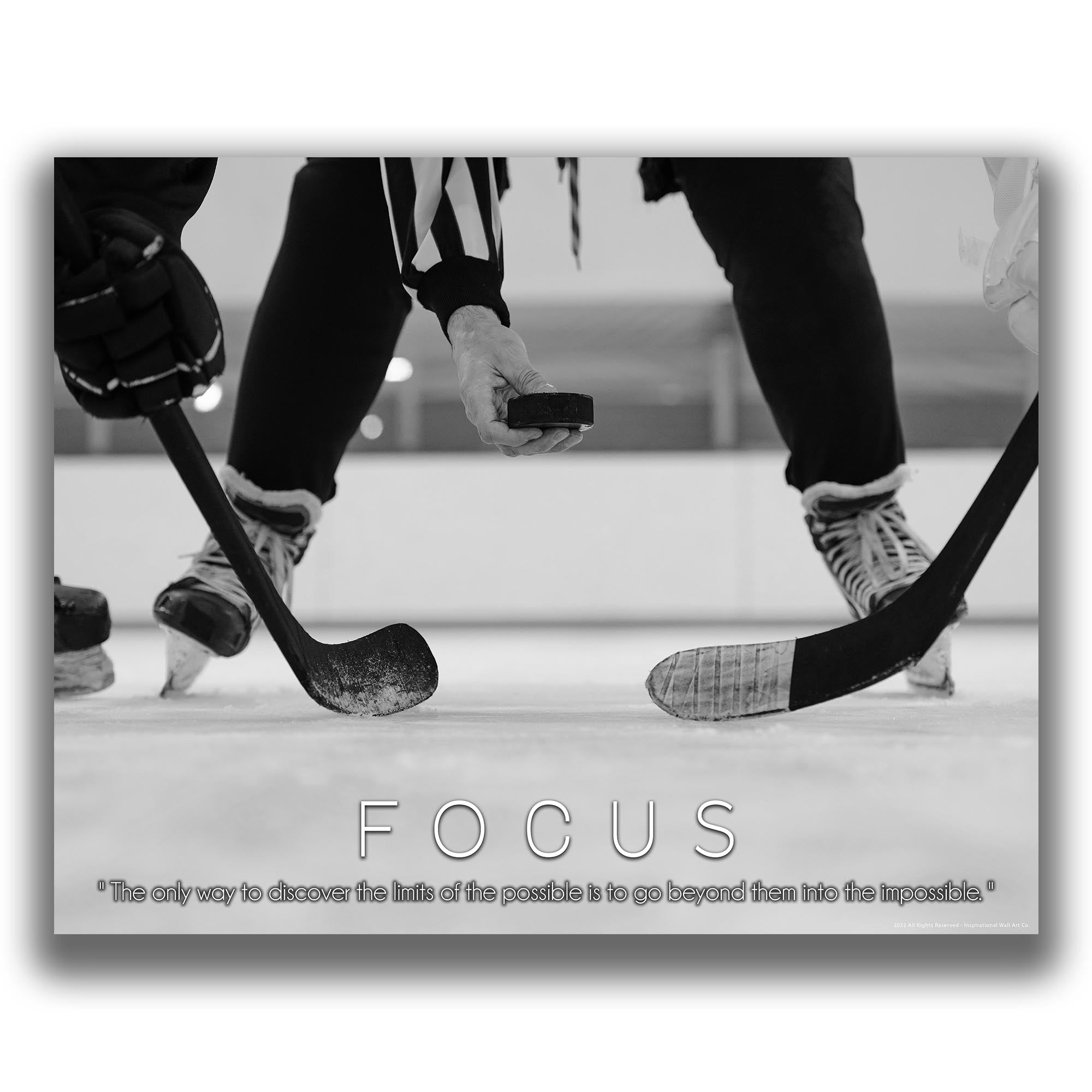 Focus - Hockey Poster