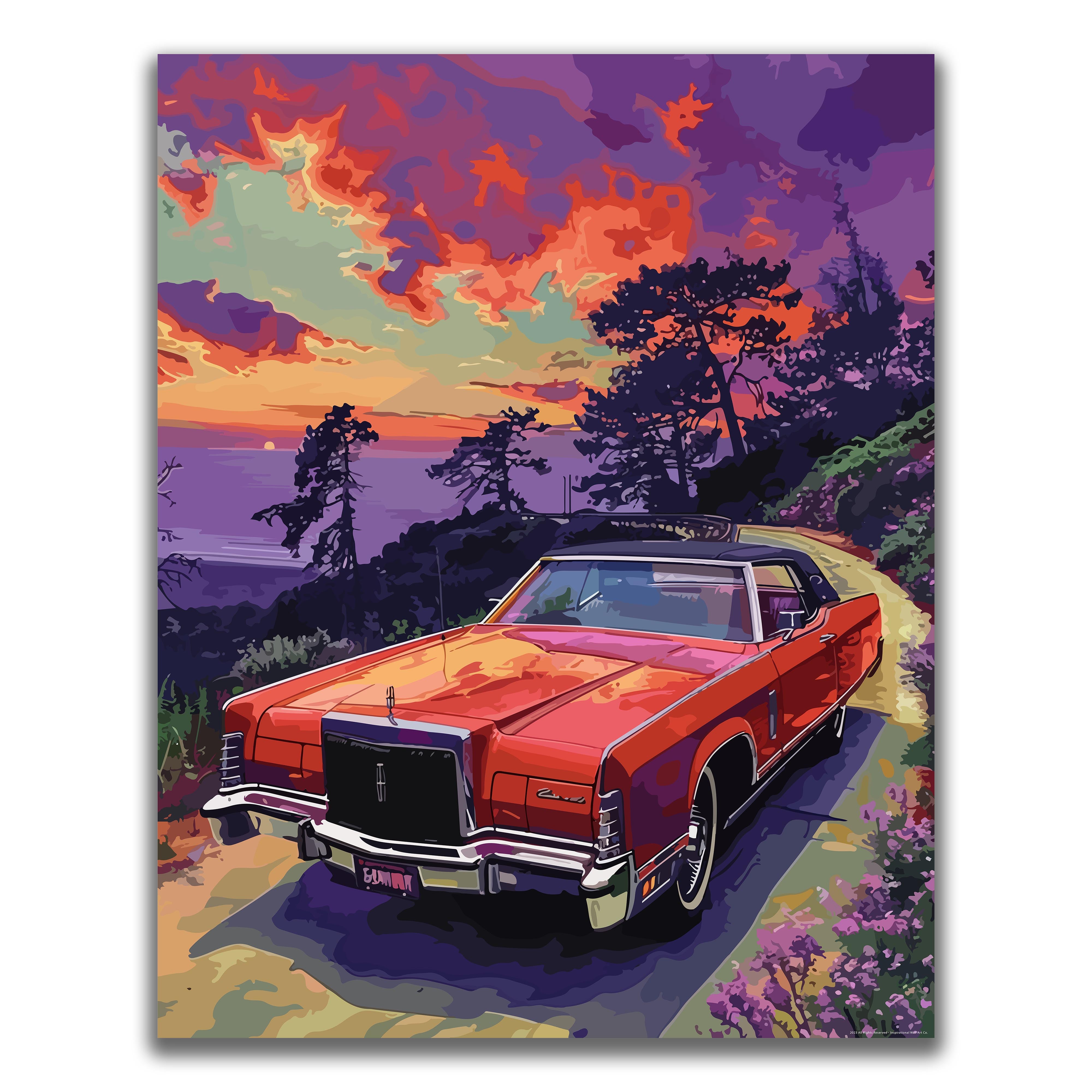 Yearning - Car Poster