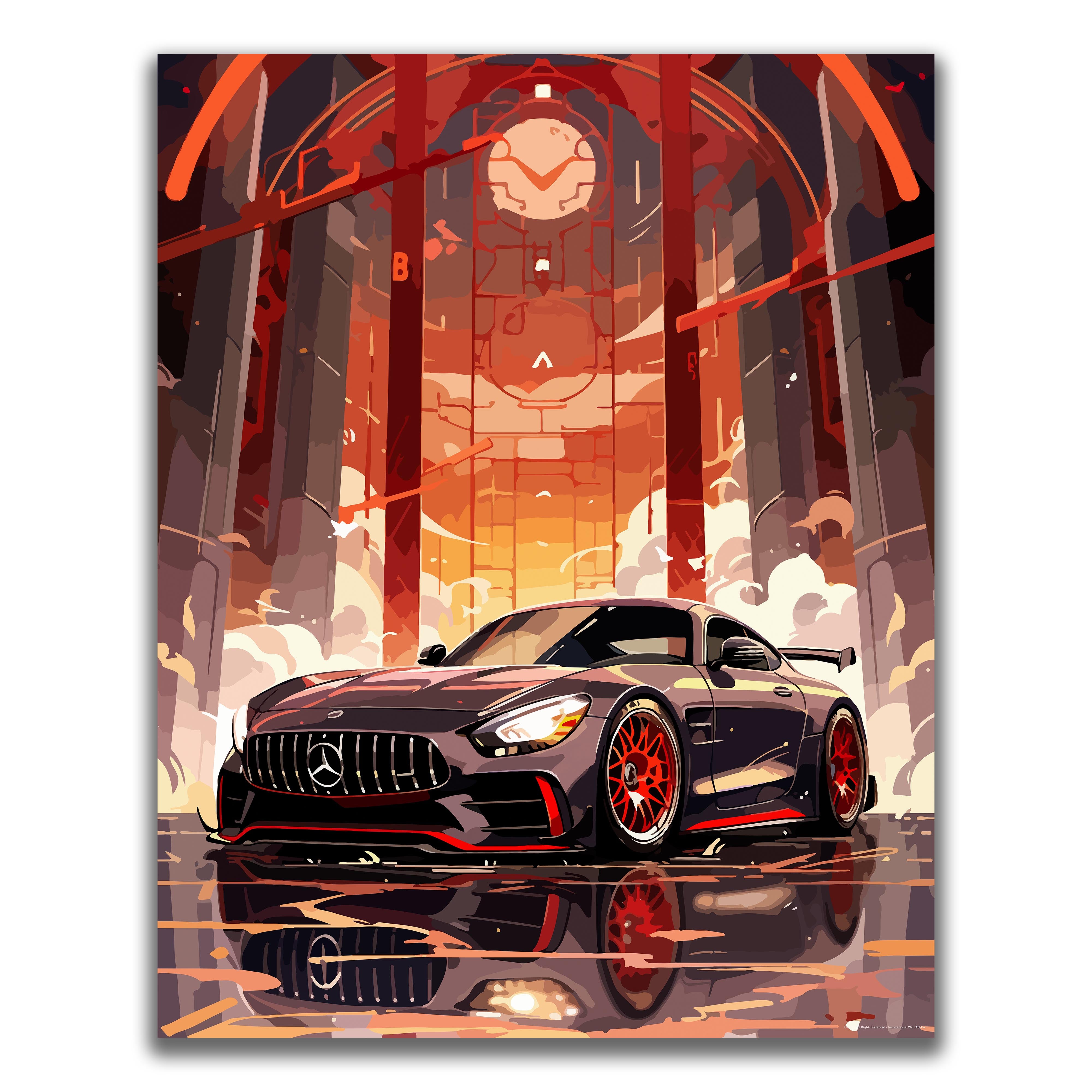 Elegance - Car Poster