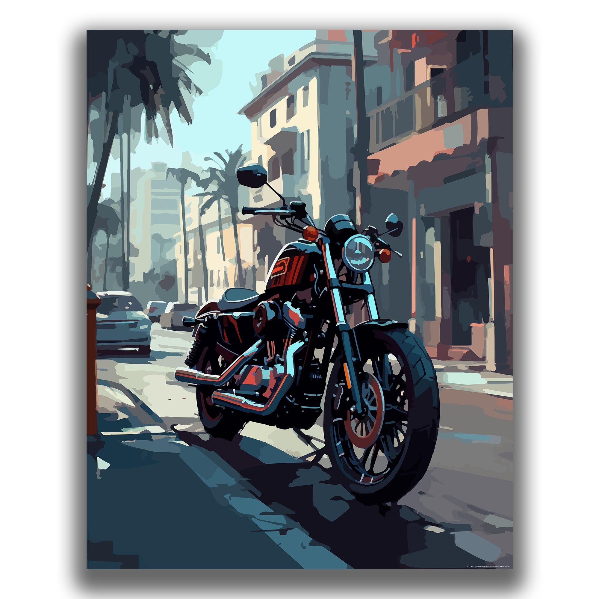 Immaculate - Motorcycle Poster