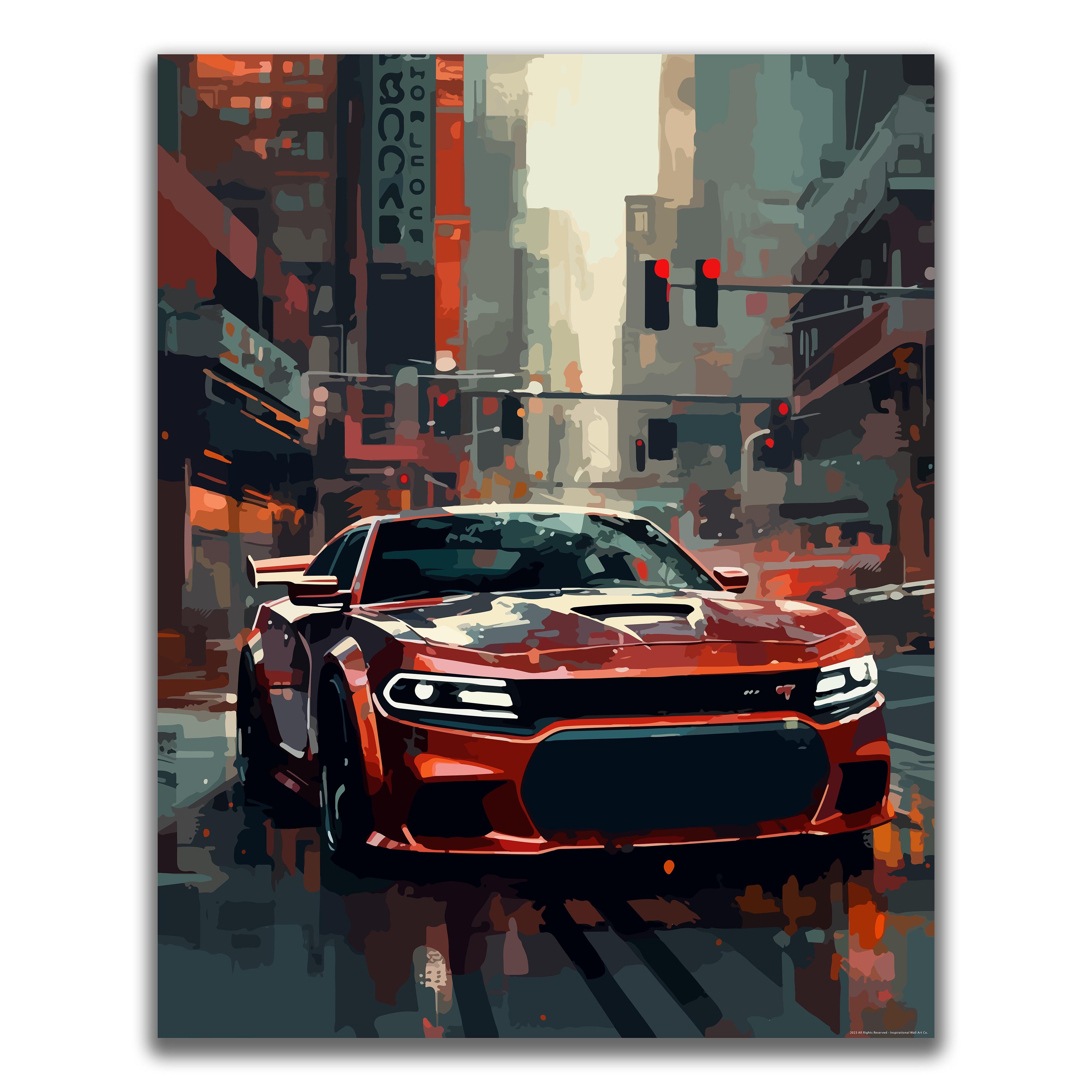 Uptown - Car Poster