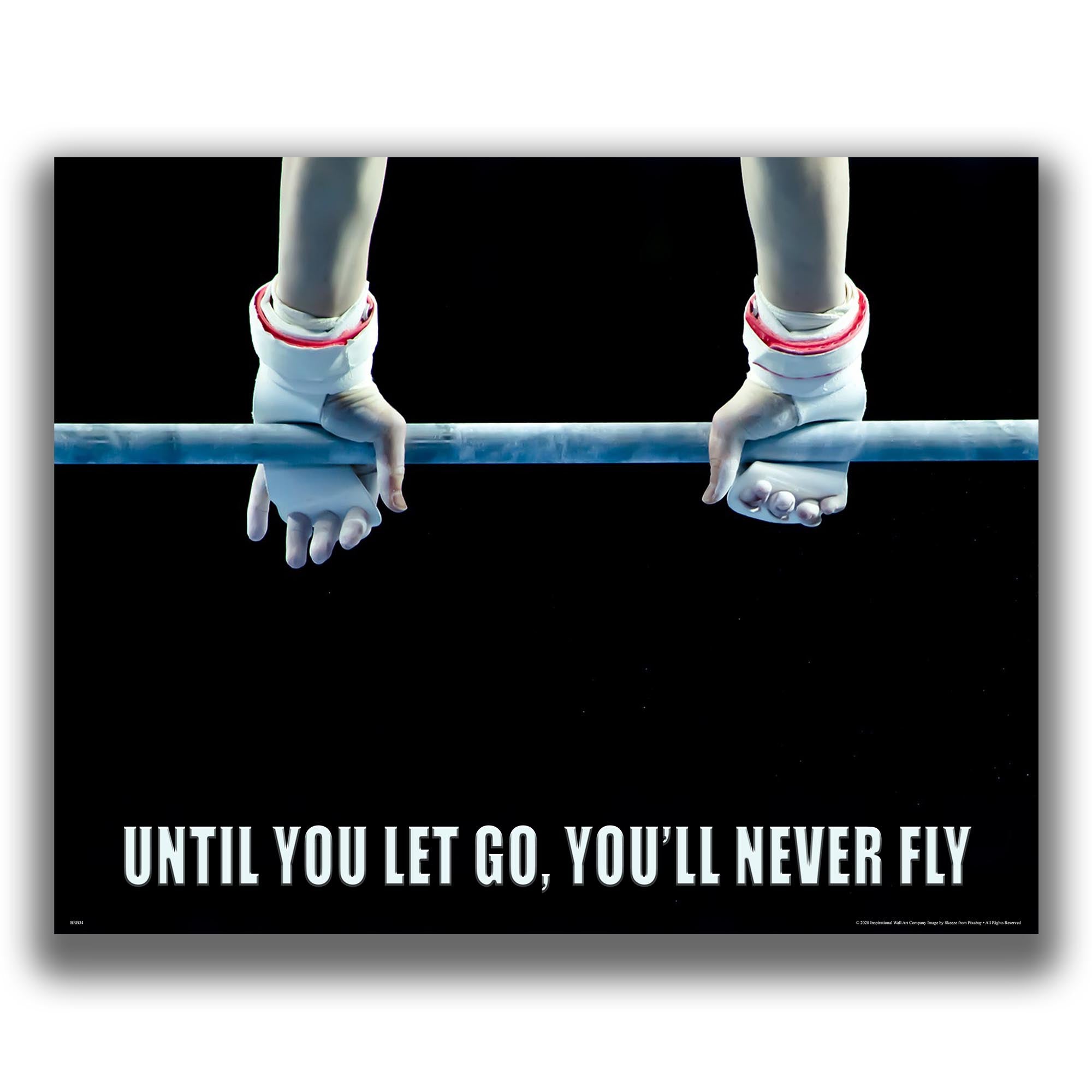Let Go - Gymnastics Poster