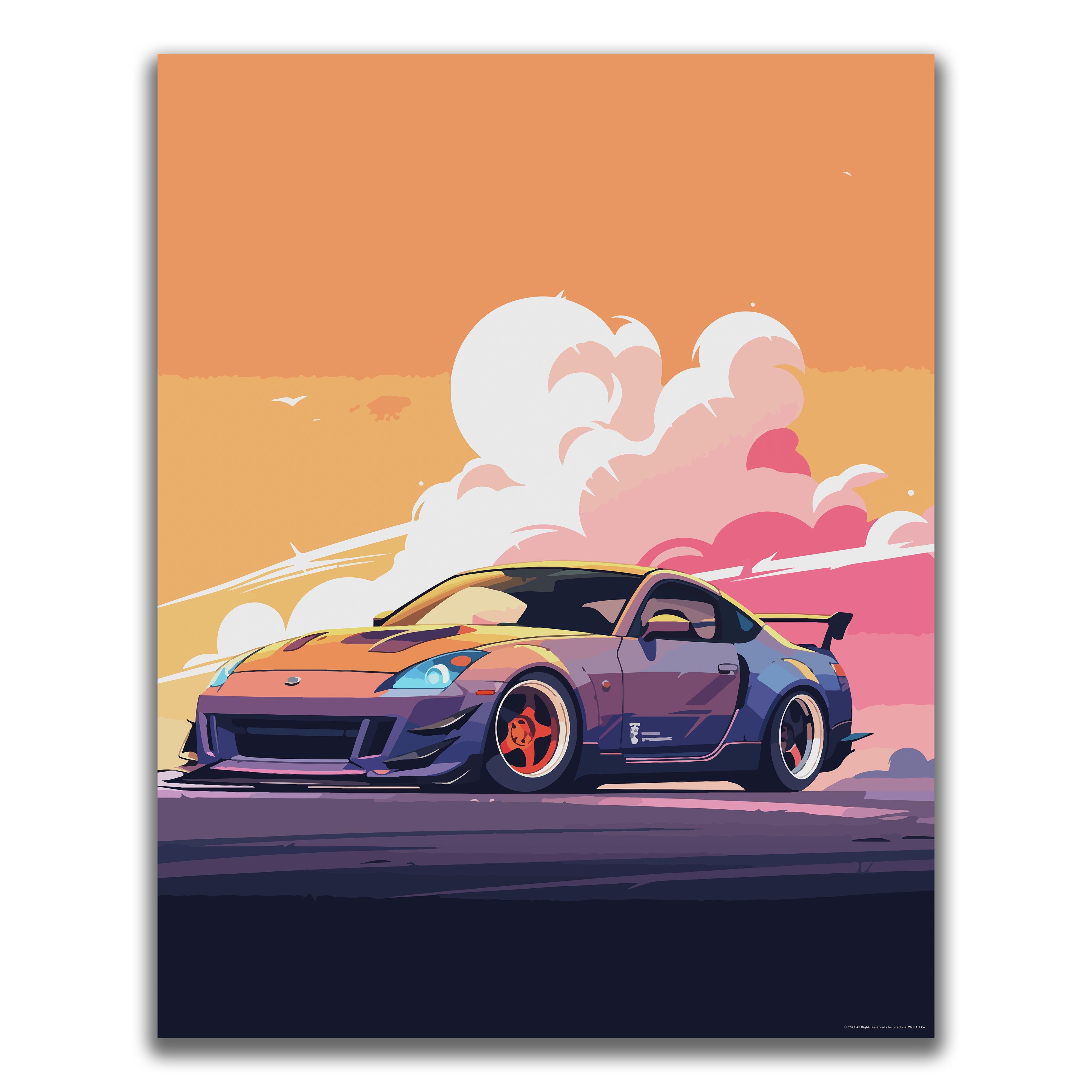 Coupe - Car Poster