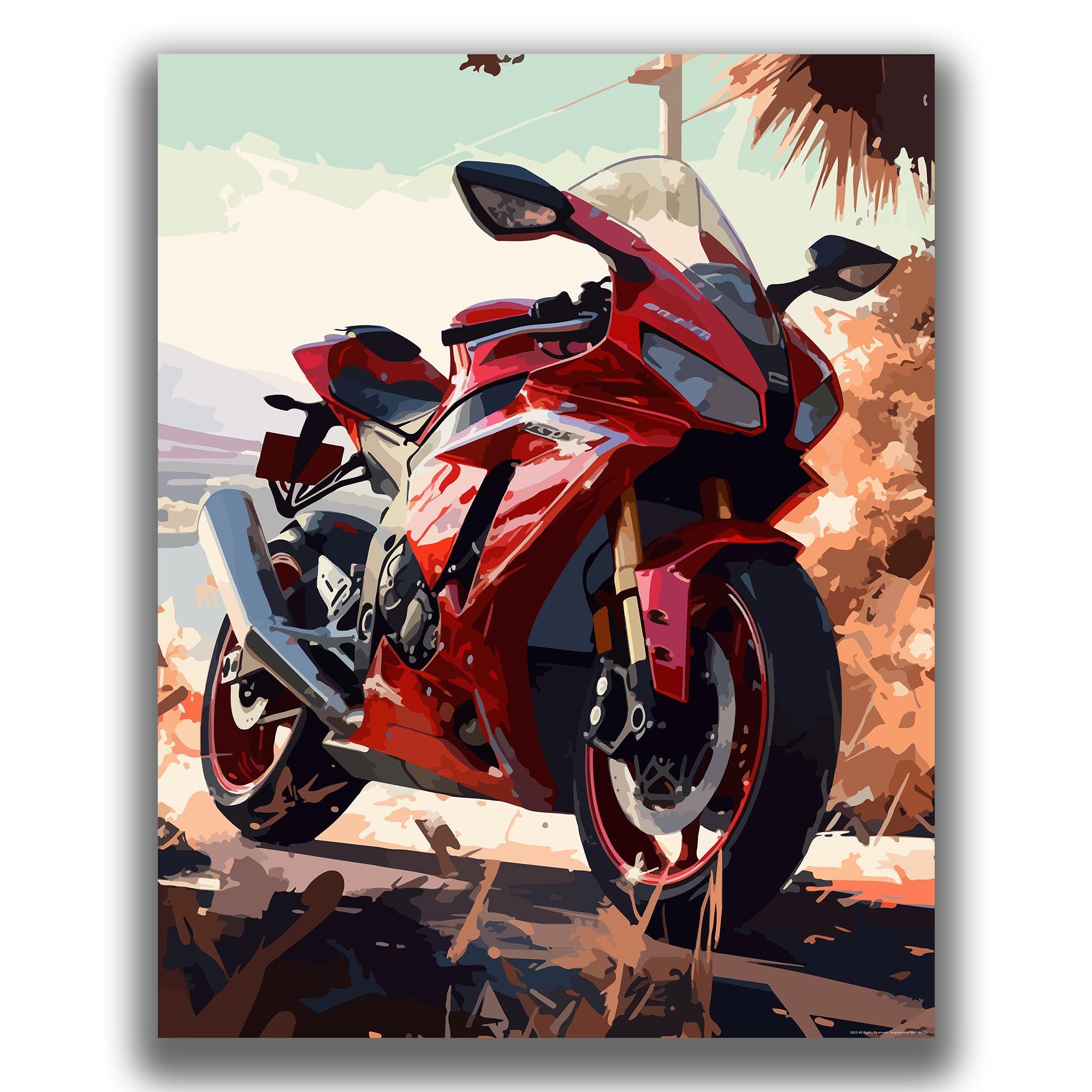 Xenon - Motorcycle Poster