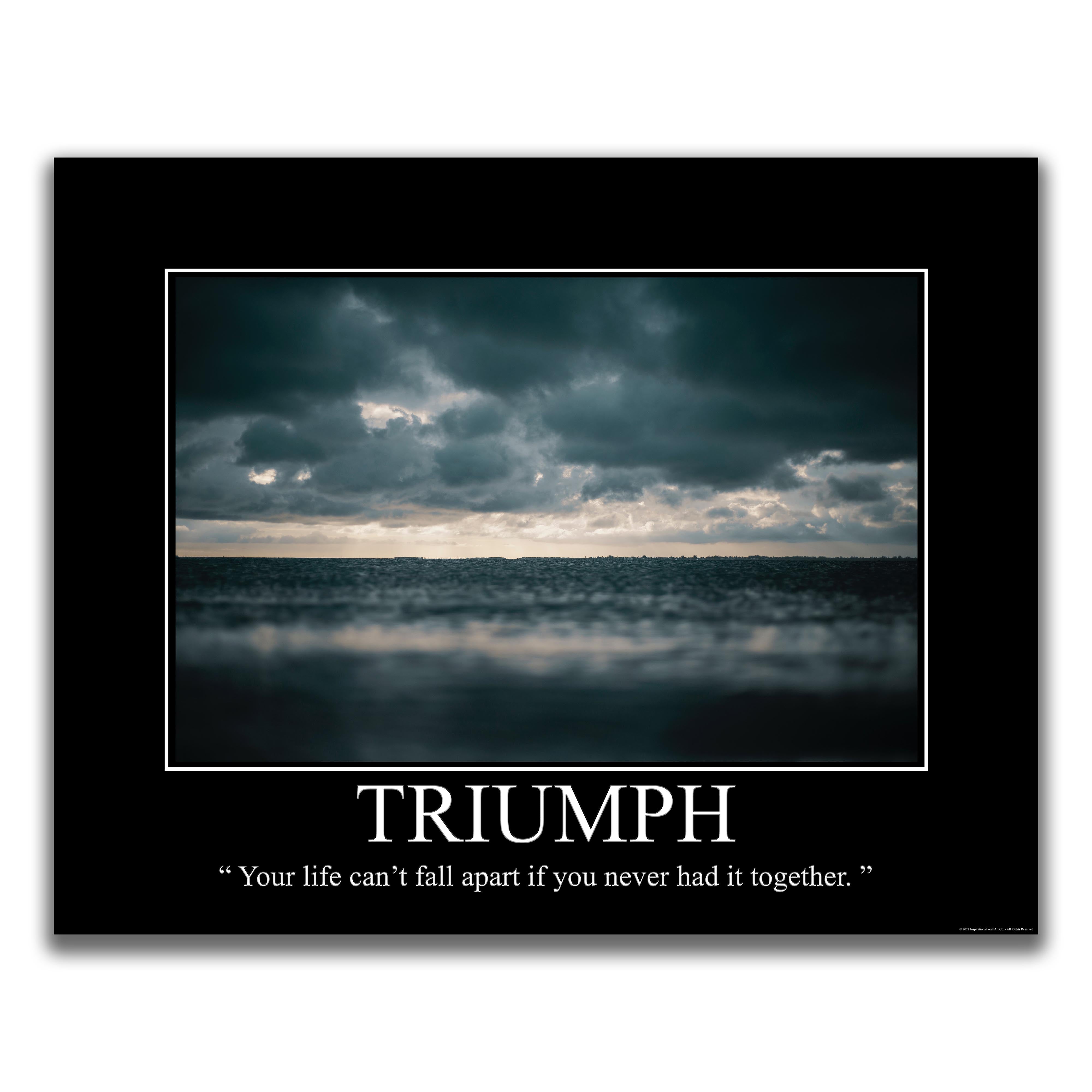 Triumph - Demotivational Poster