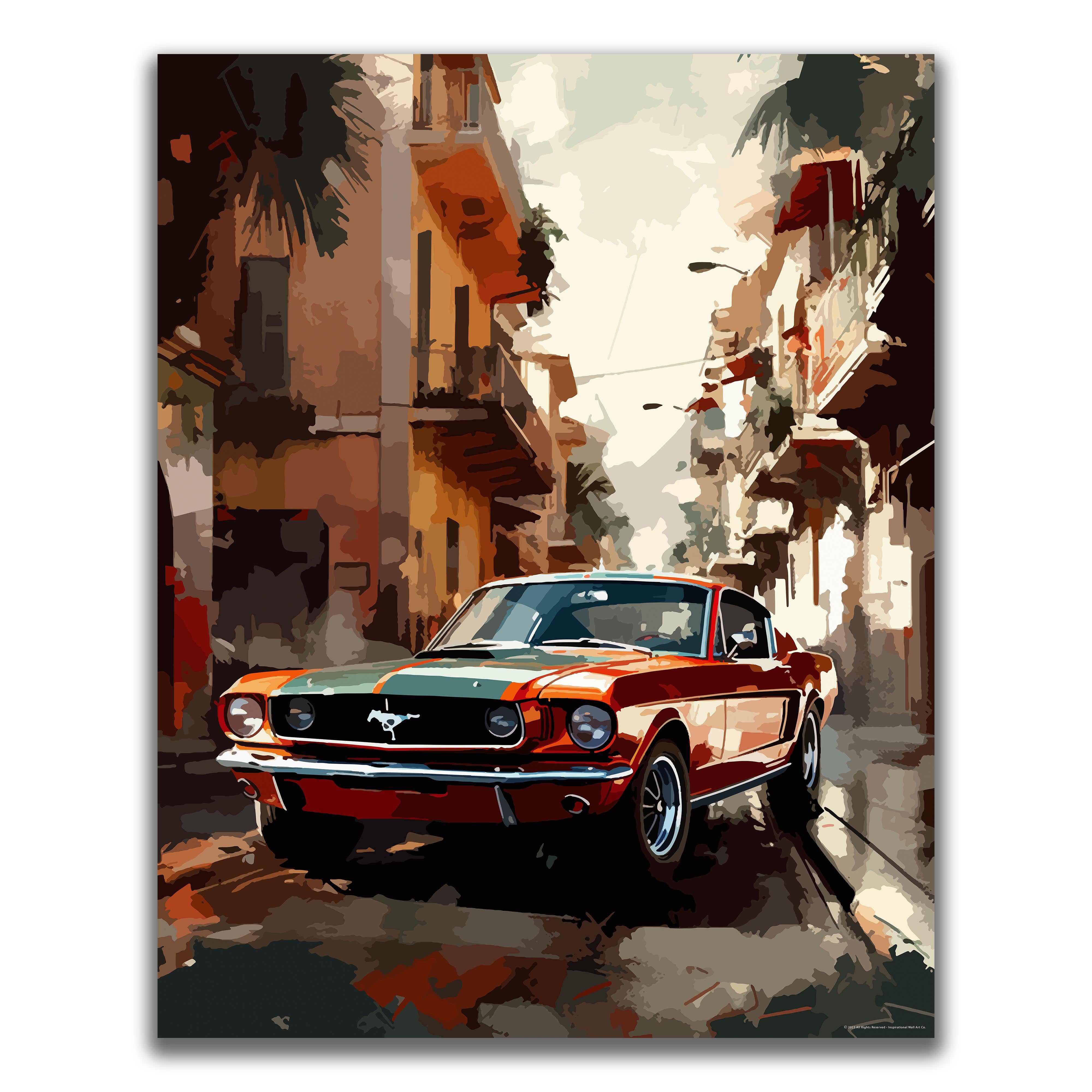 Muscle - Car Poster