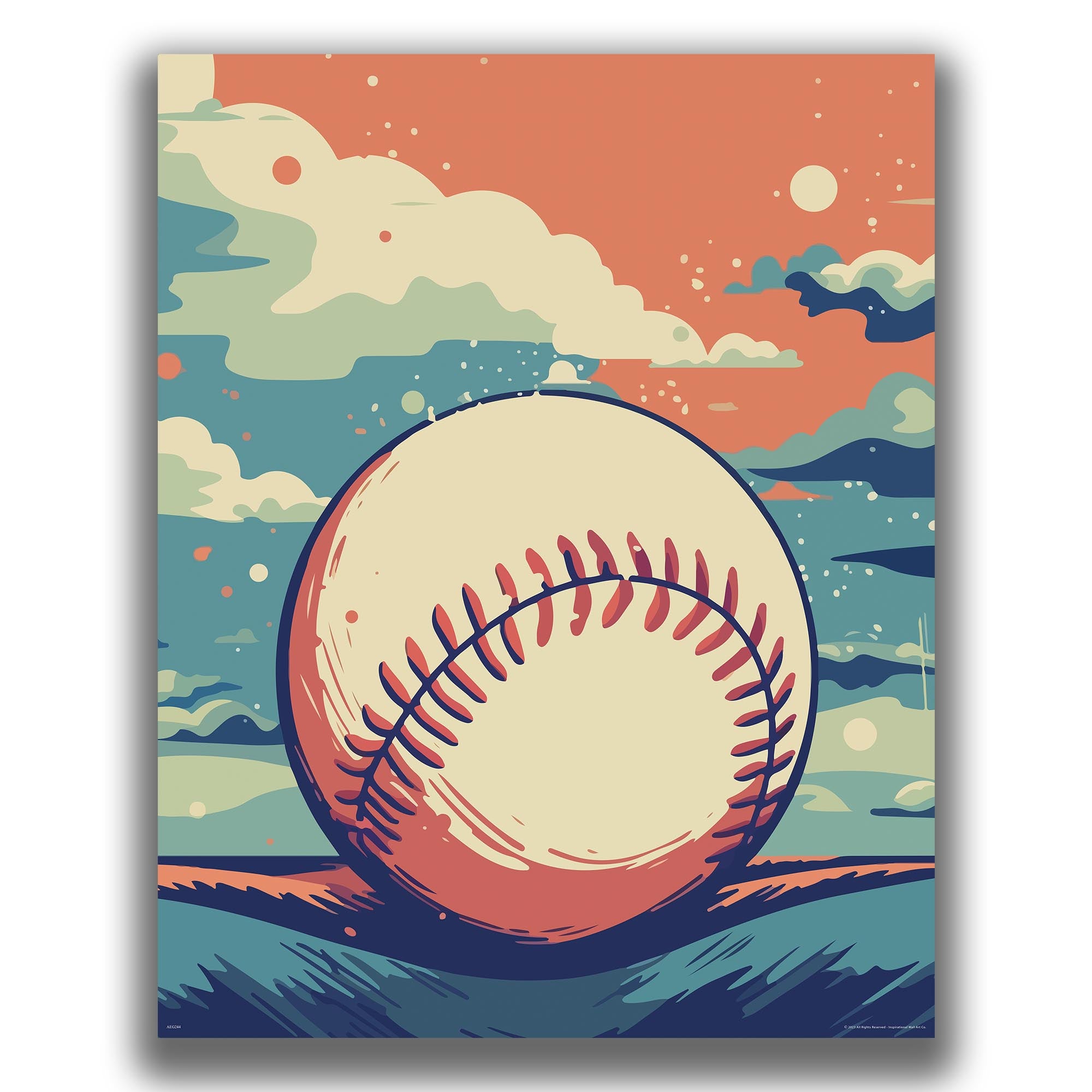 Pitcher - Baseball Poster