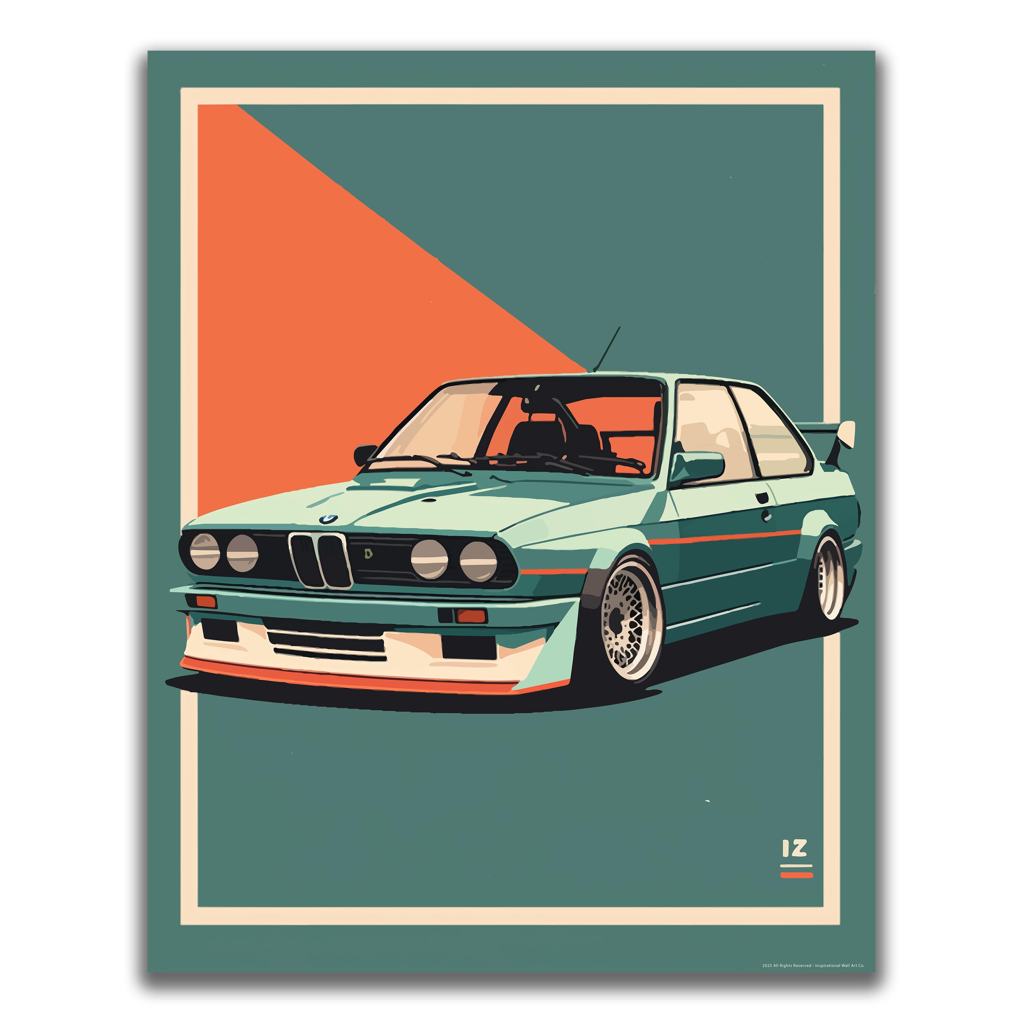 Old M3 - Car Poster