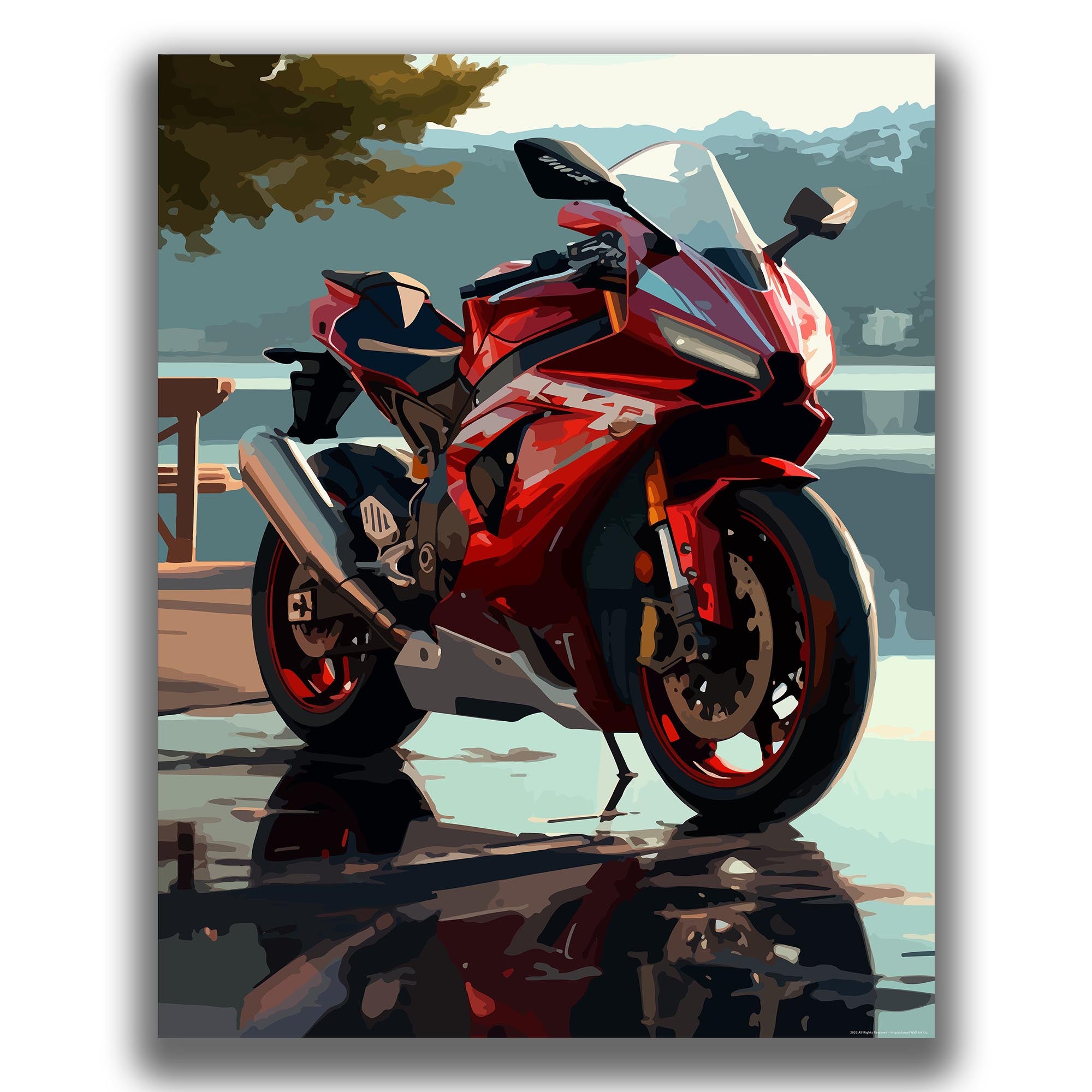 Alacrity - Motorcycle Poster