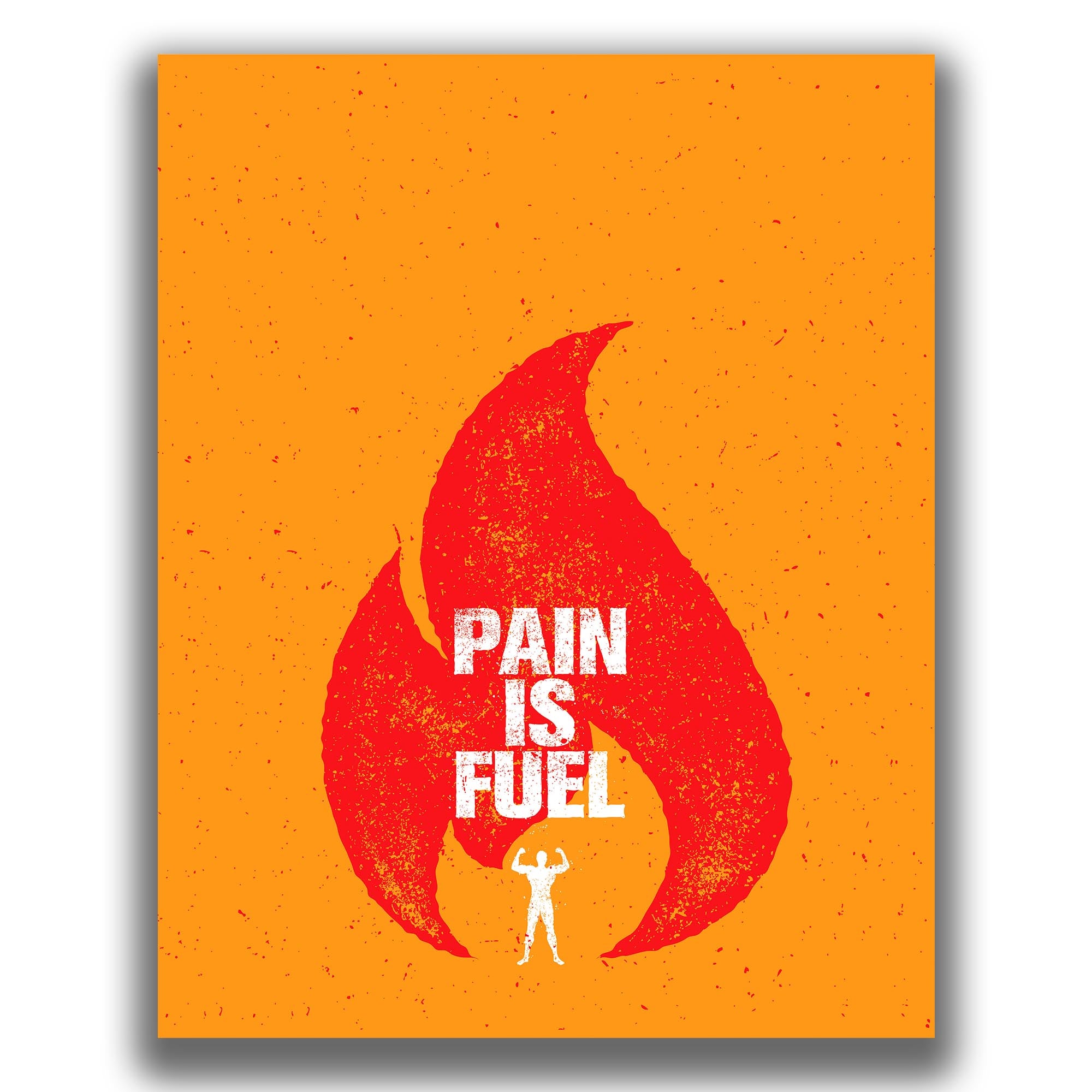 Pain Is Fuel - Gym Poster
