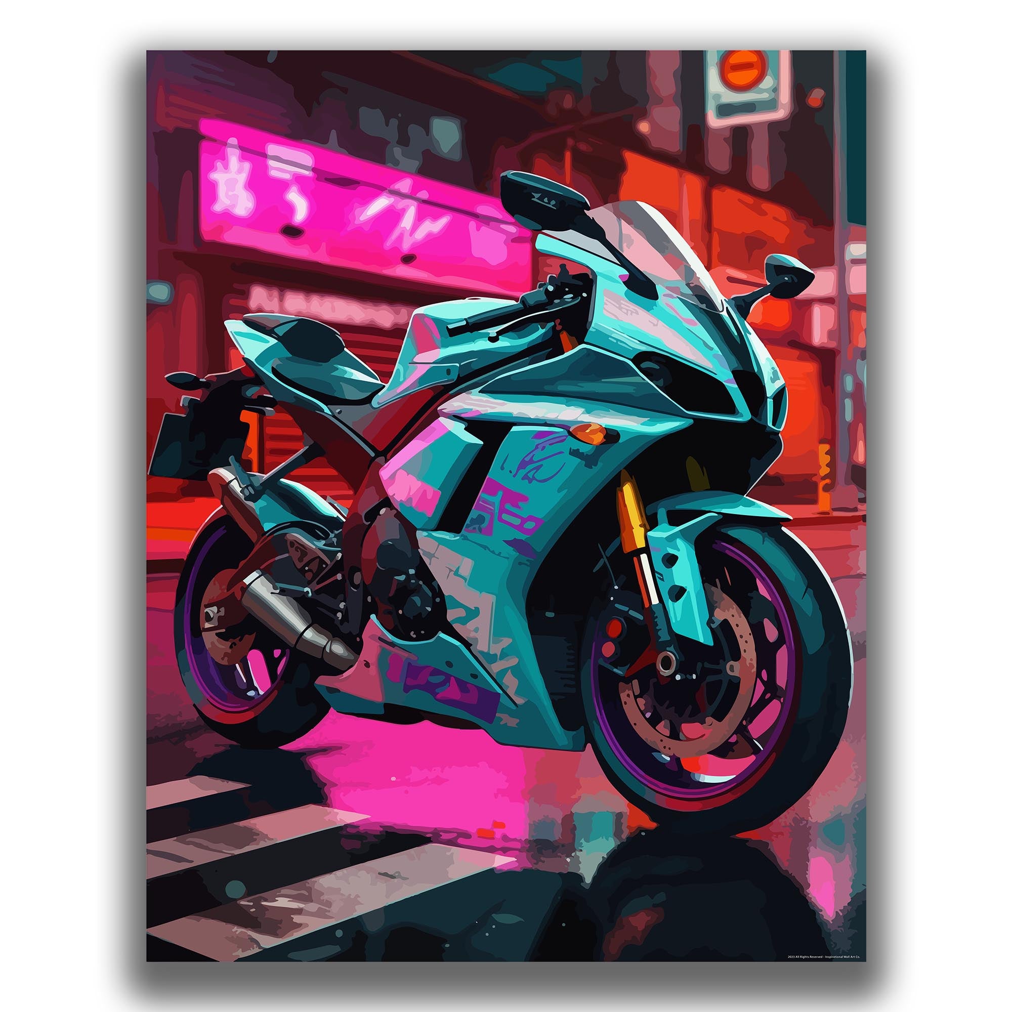 Grand - Motorcycle Poster
