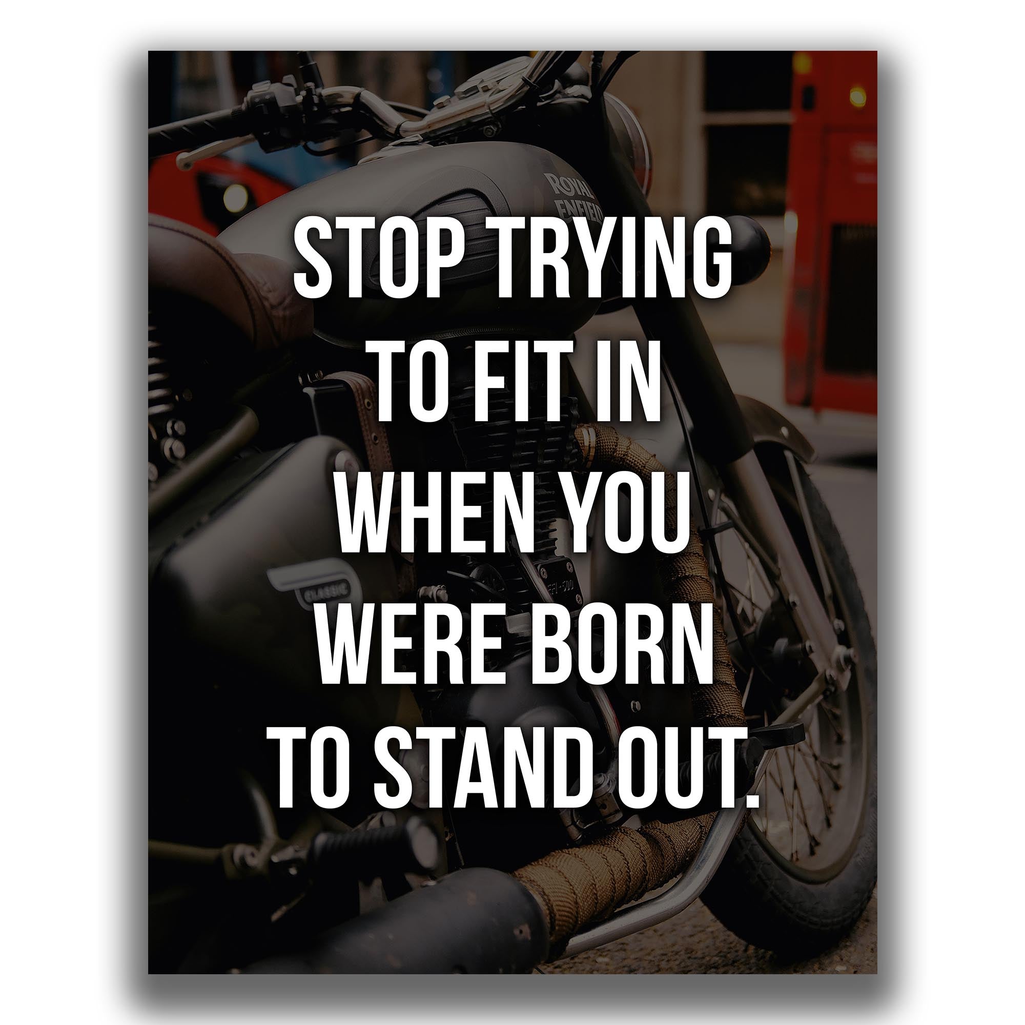 Success - Motorcycle Poster