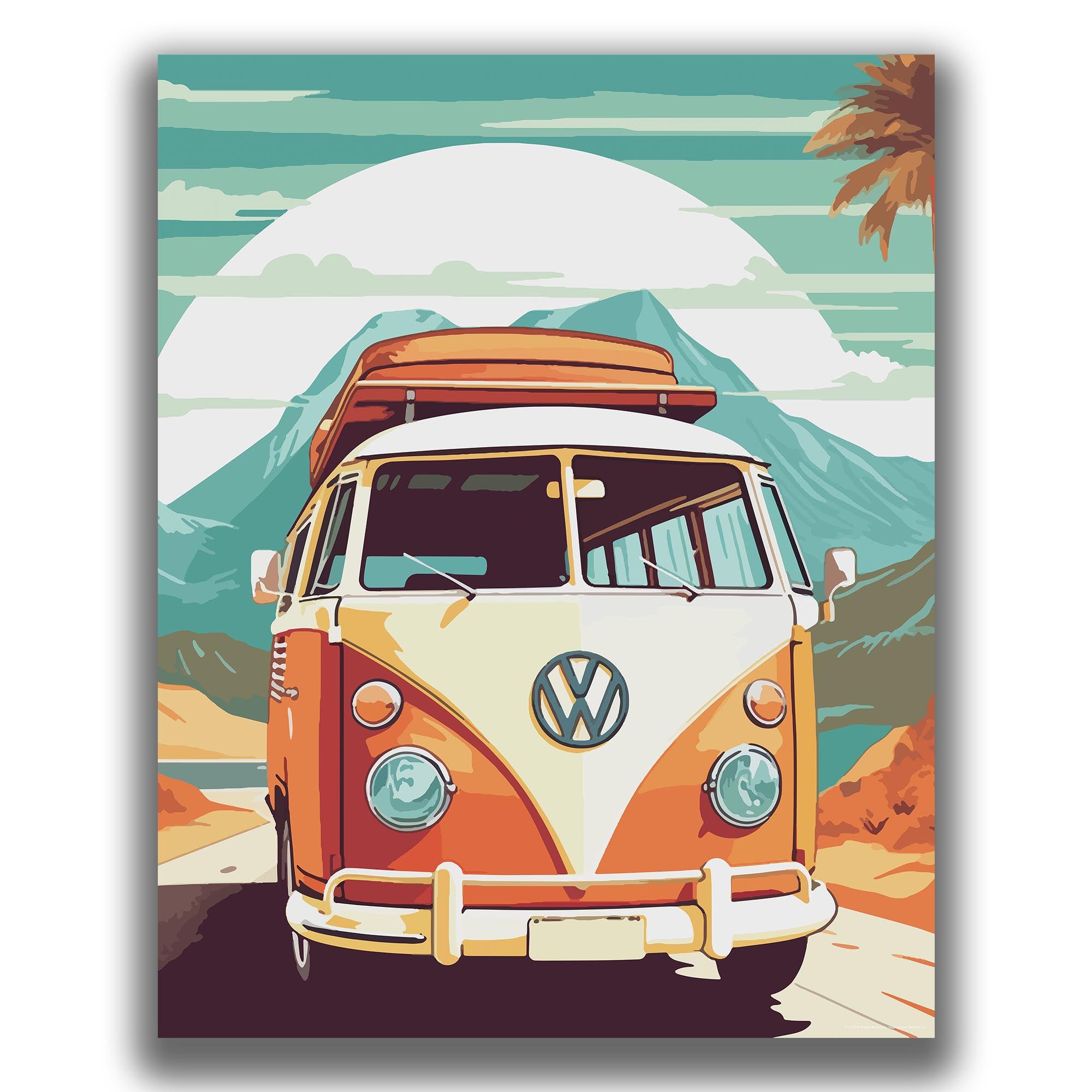 Wanderer - Volkswagen Poster