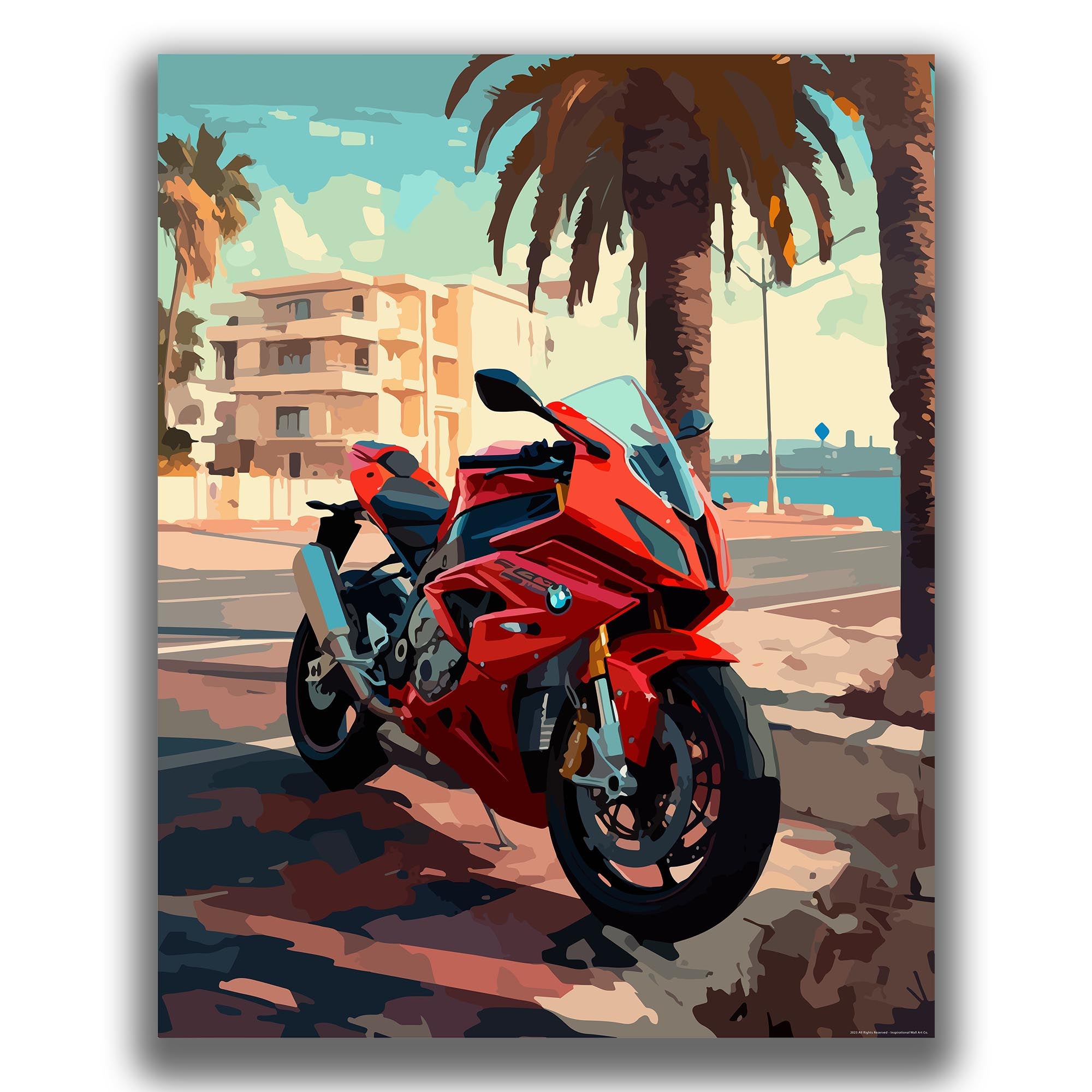 Dynamic - Motorcycle Poster