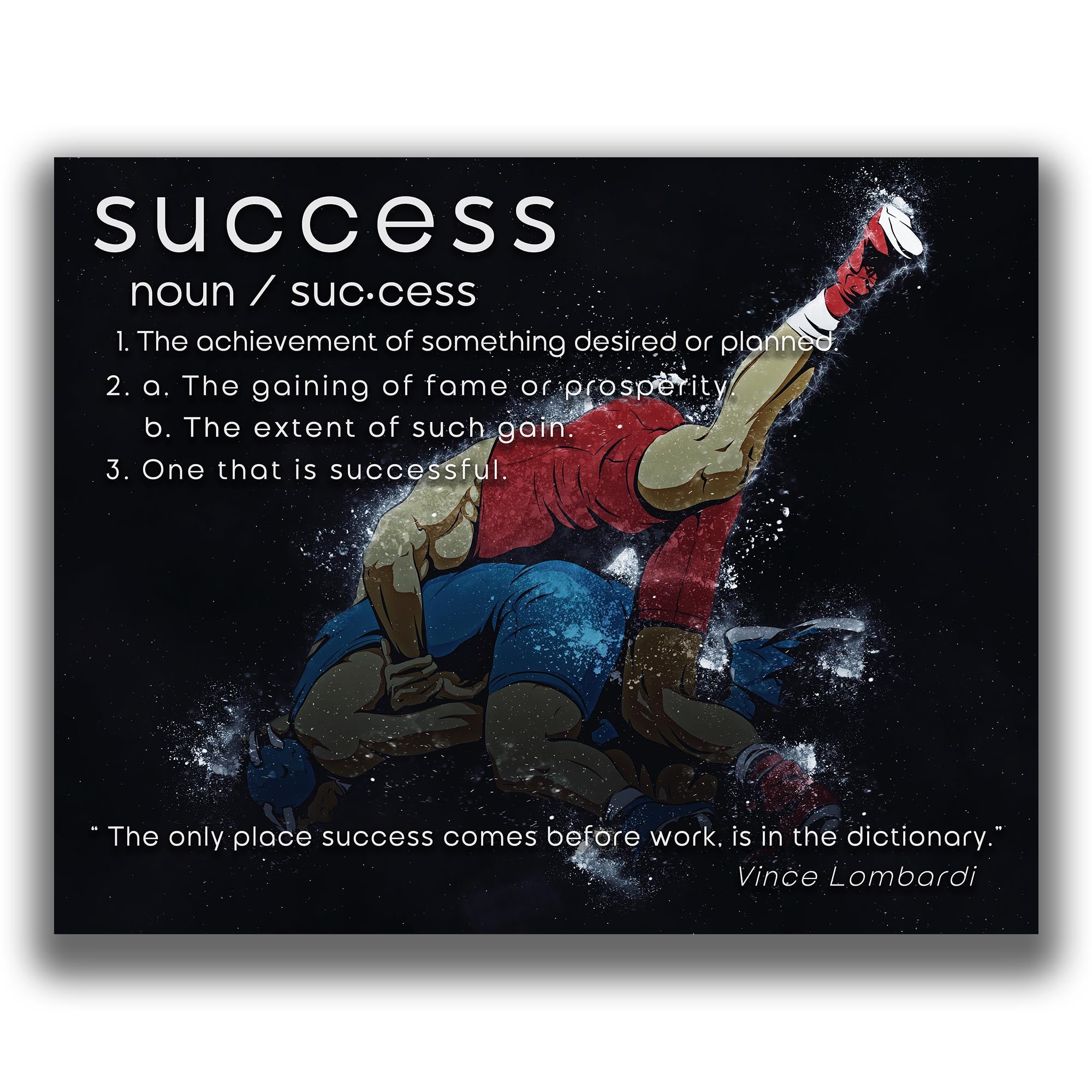 Success - Wrestling Poster