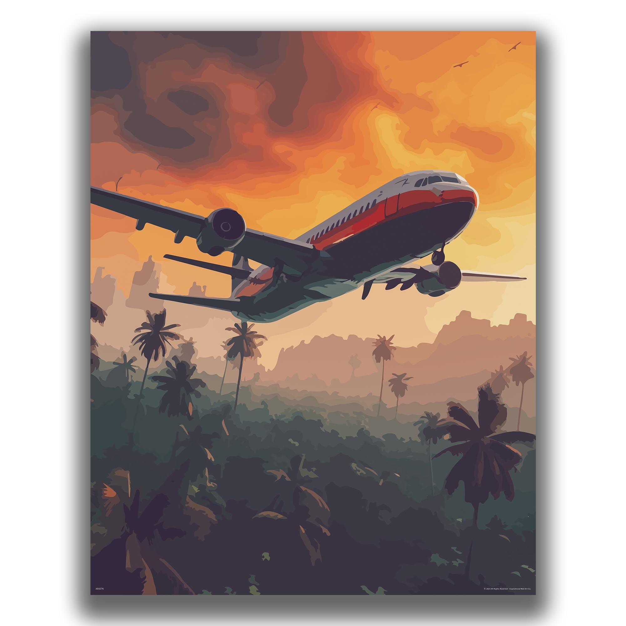 Altitude - Airplane Poster