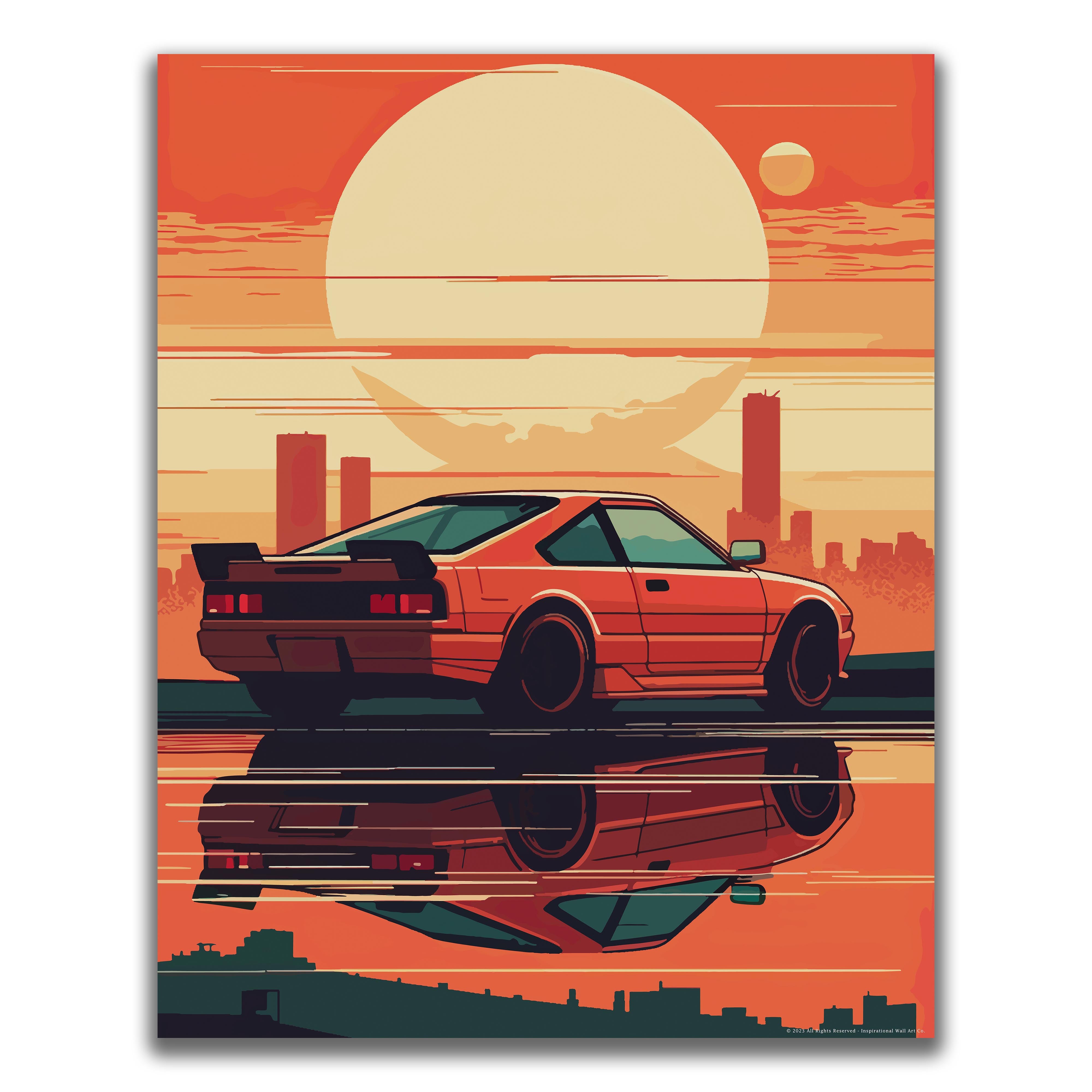 Street Legends - Car Poster