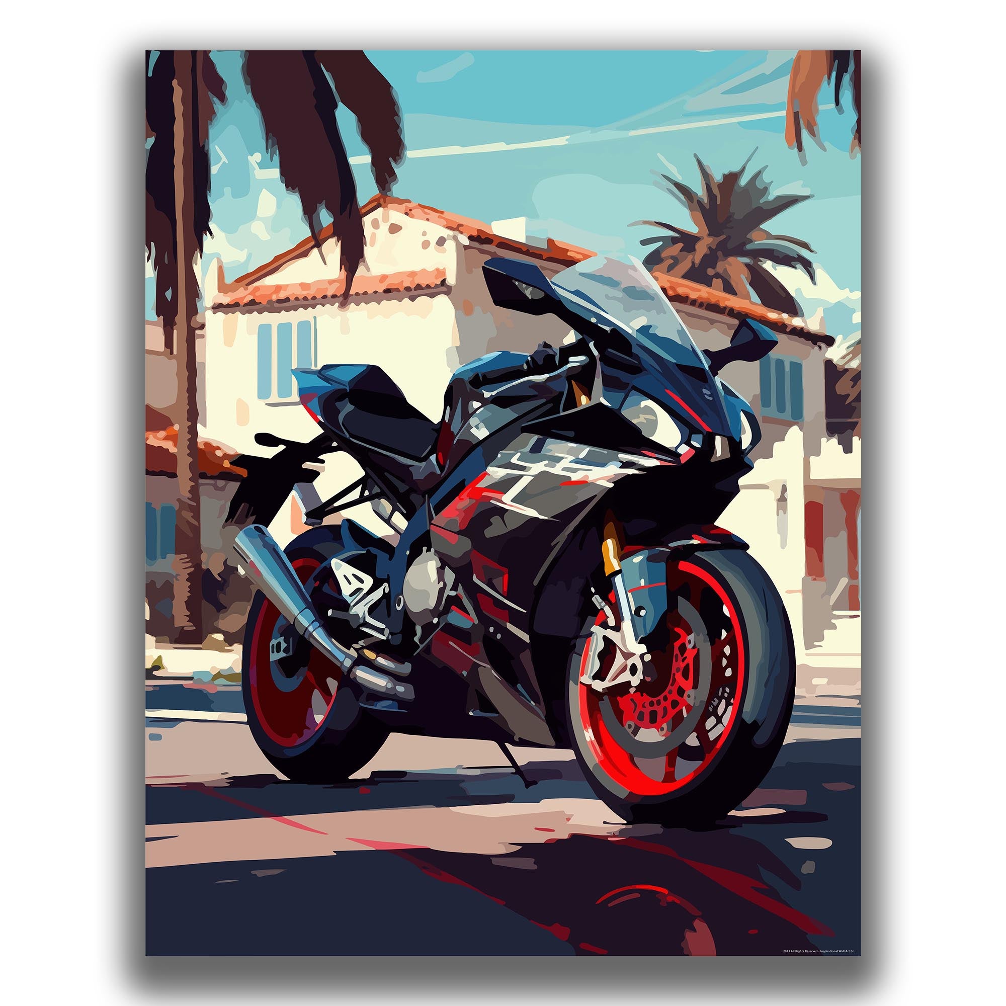 Opulent - Motorcycle Poster