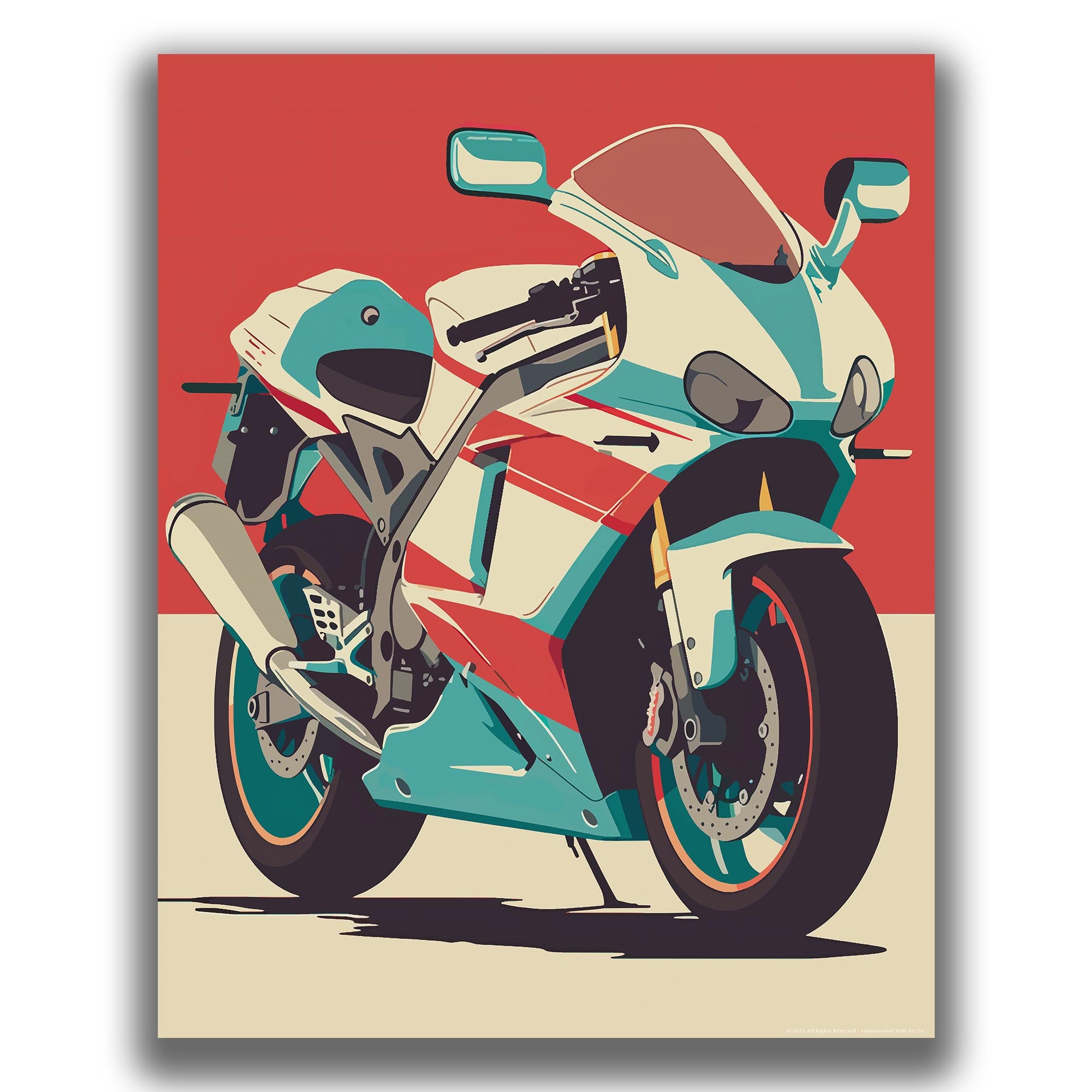 Wild Ride - Motorcycle Poster