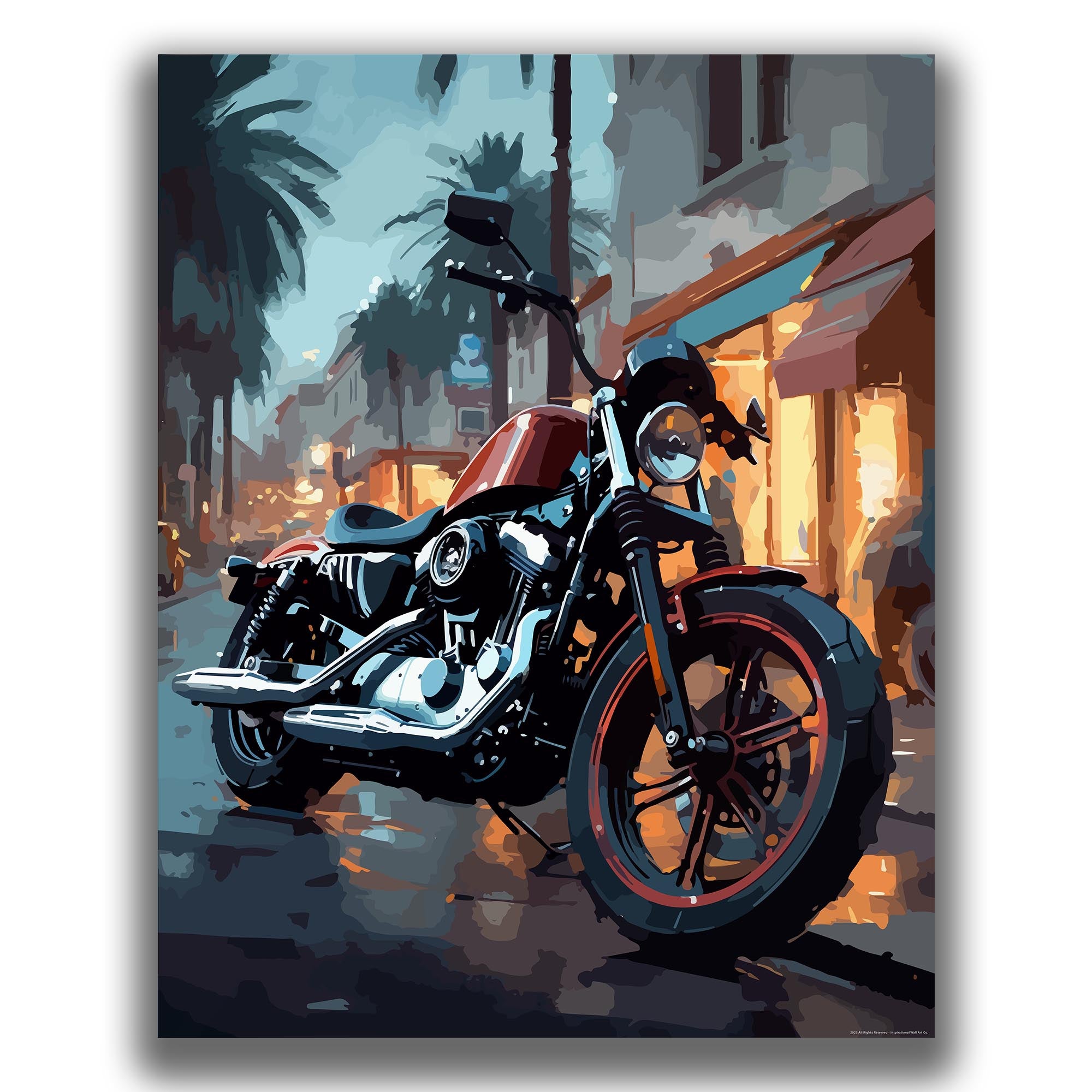 Inspiring - Motorcycle Poster