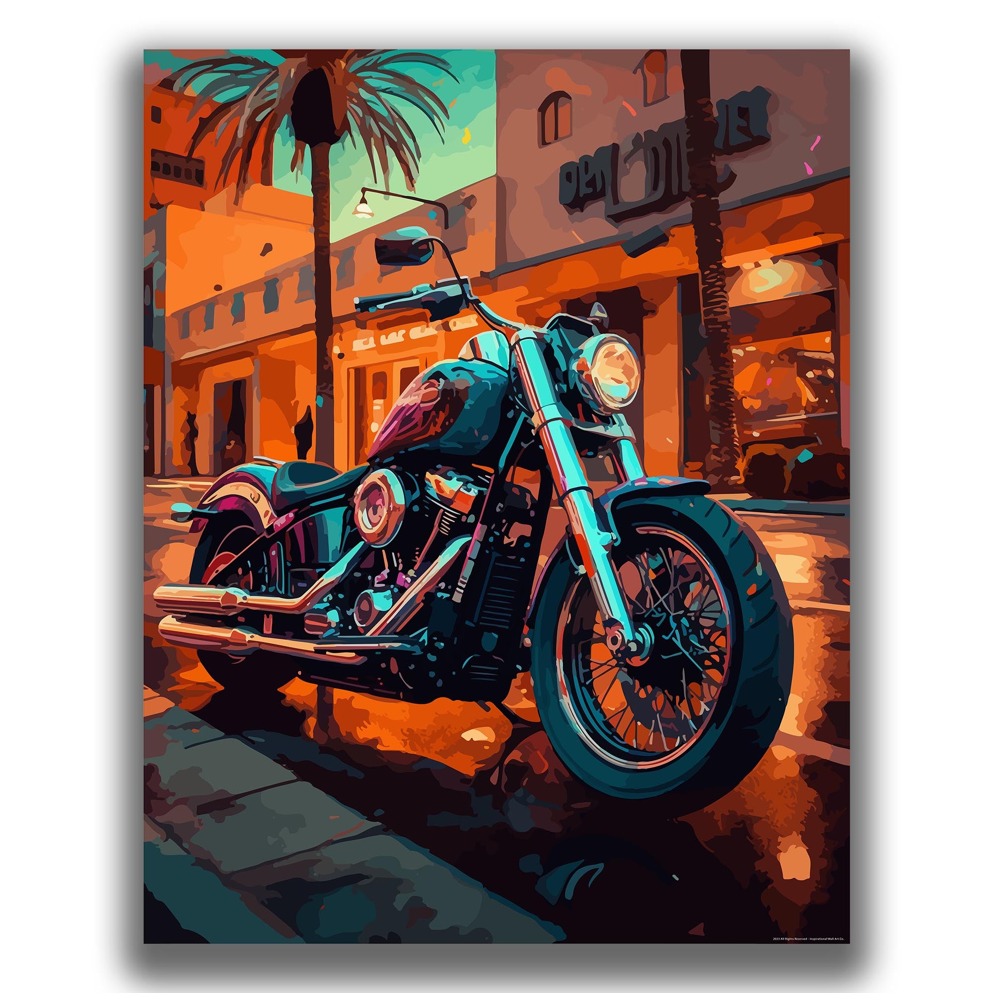 Charismatic - Motorcycle Poster