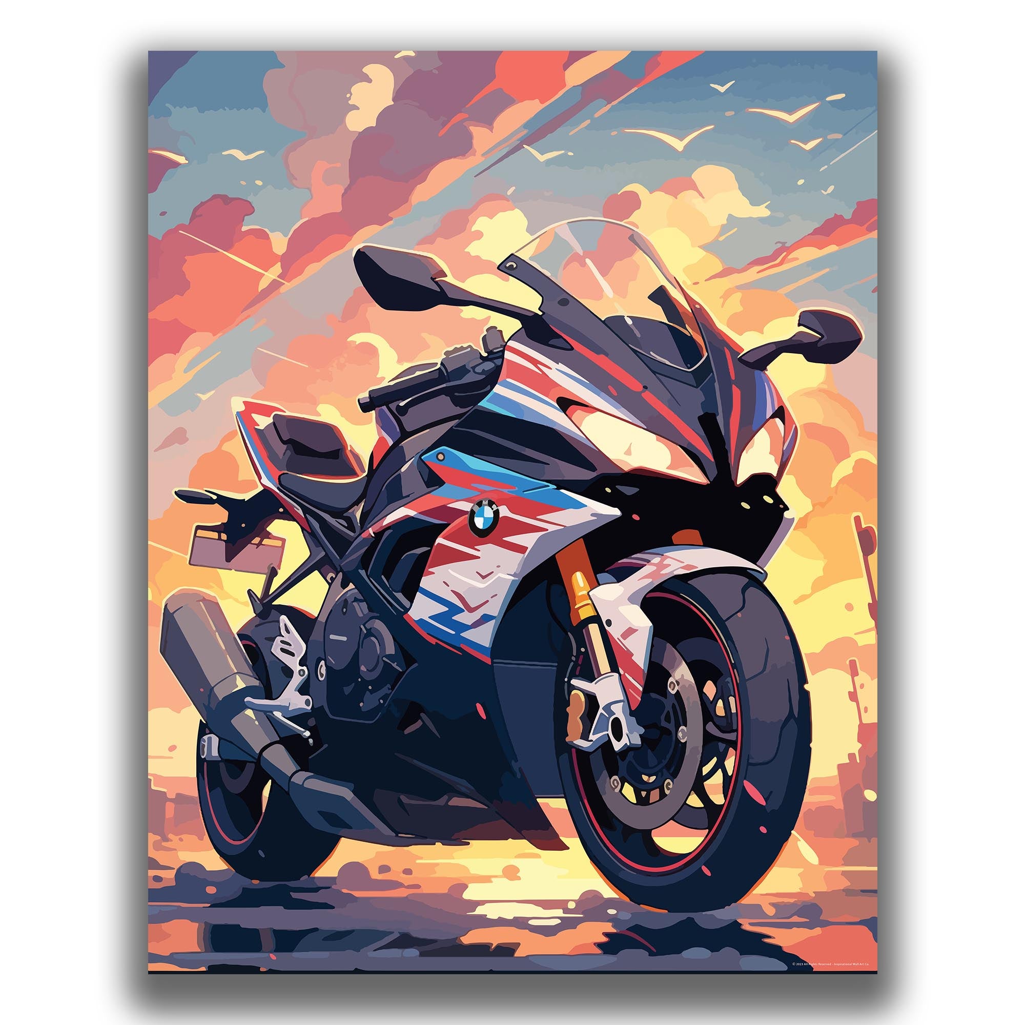 Racing - Motorcycle Poster