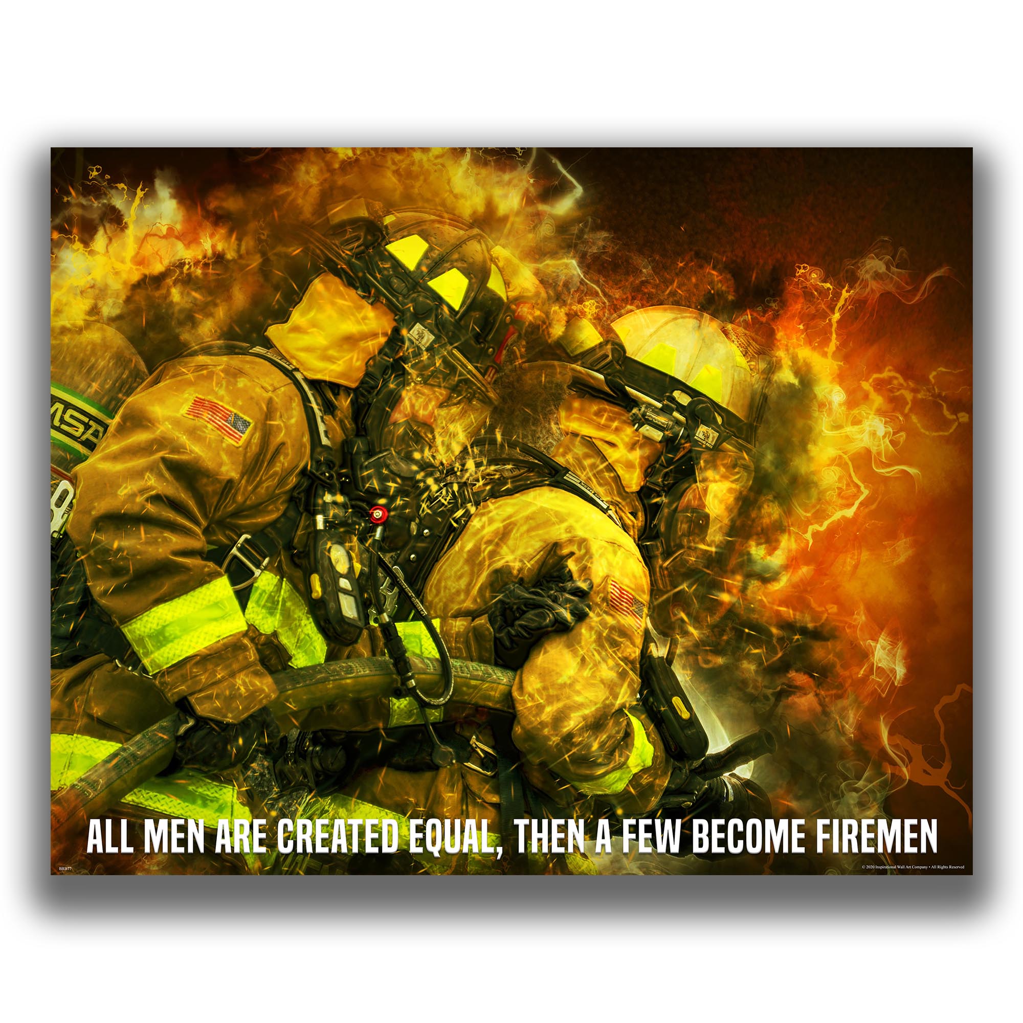 Firemen - Firefighter Poster