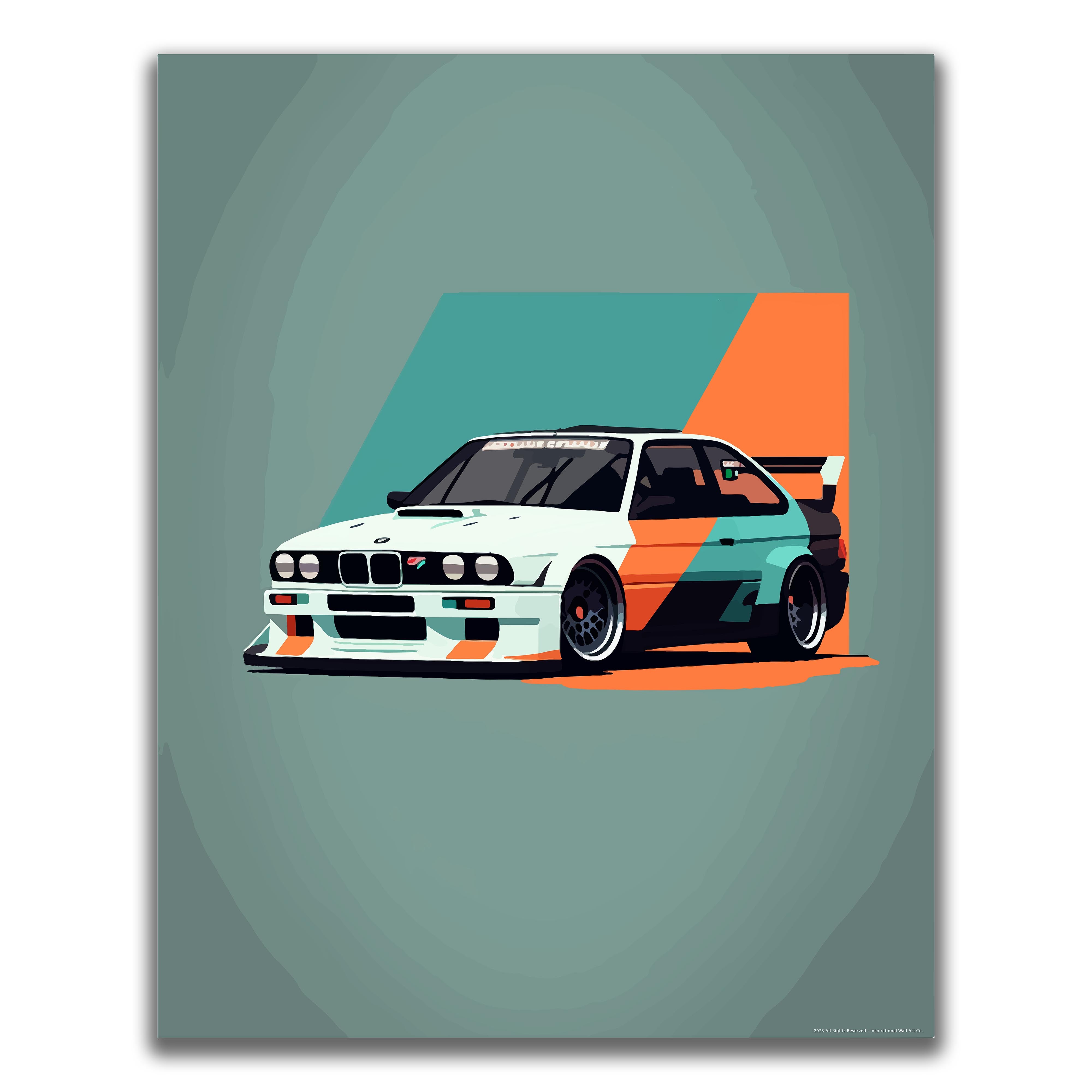 Old M3 - Car Poster