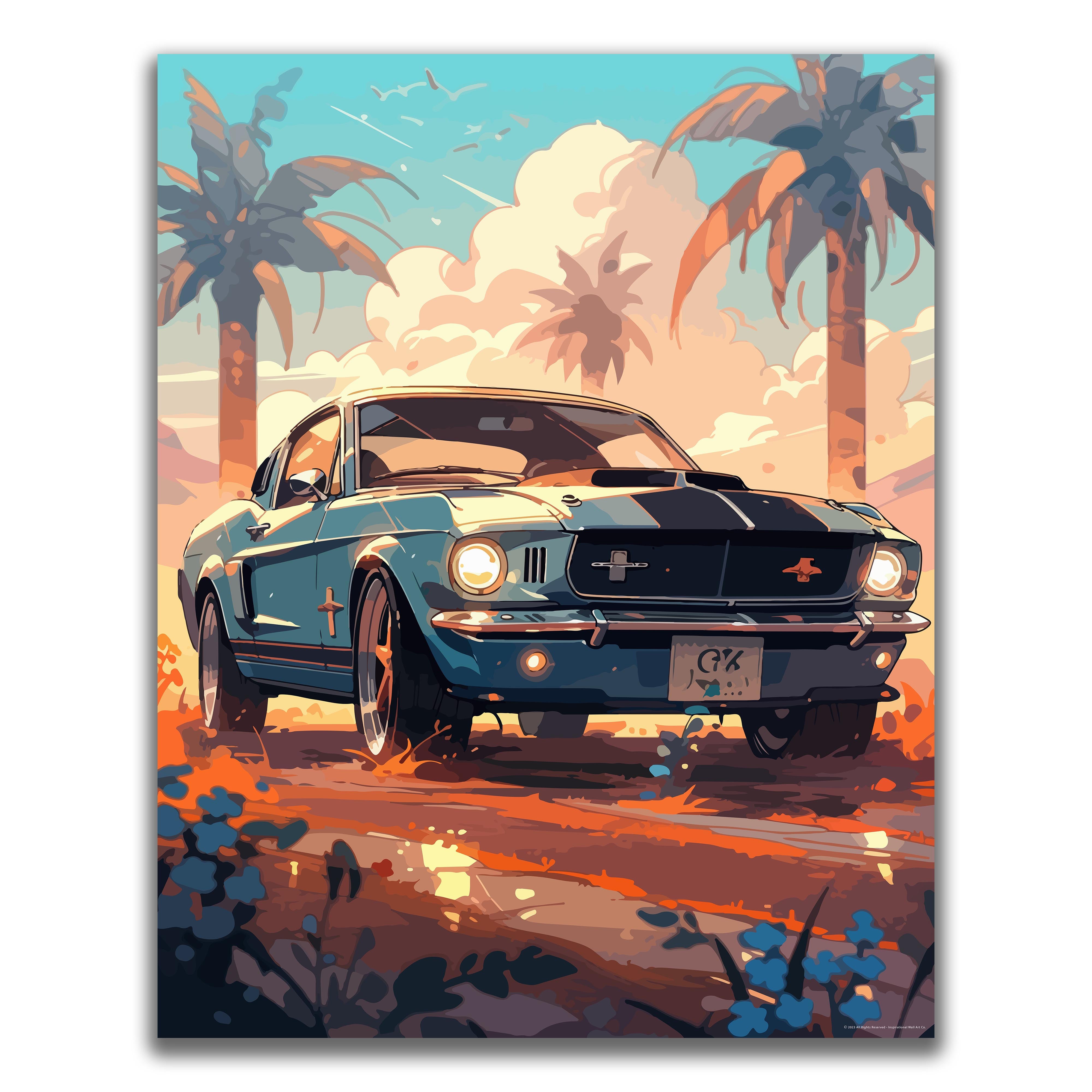 Iconic - Car Poster