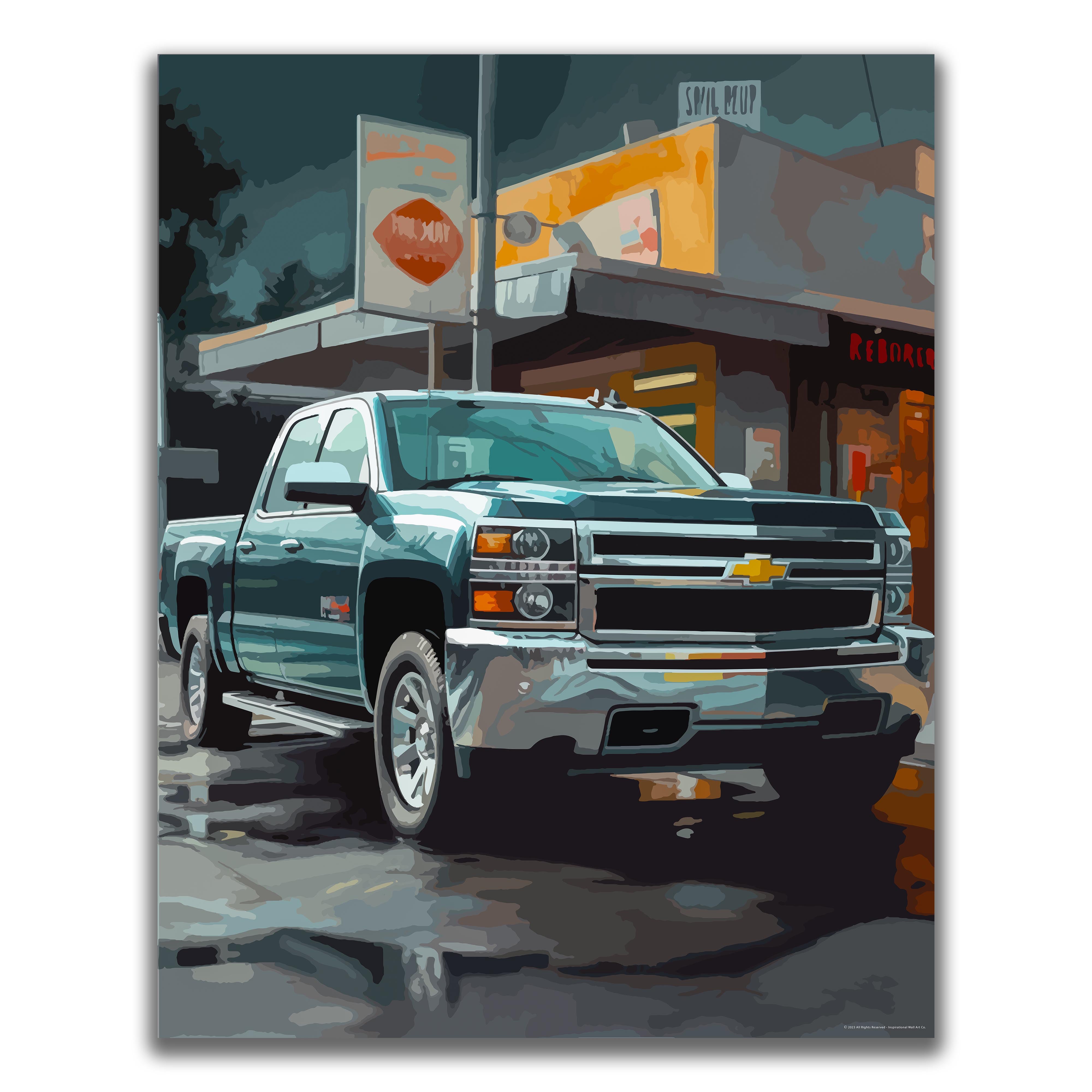 Restored - Car Poster