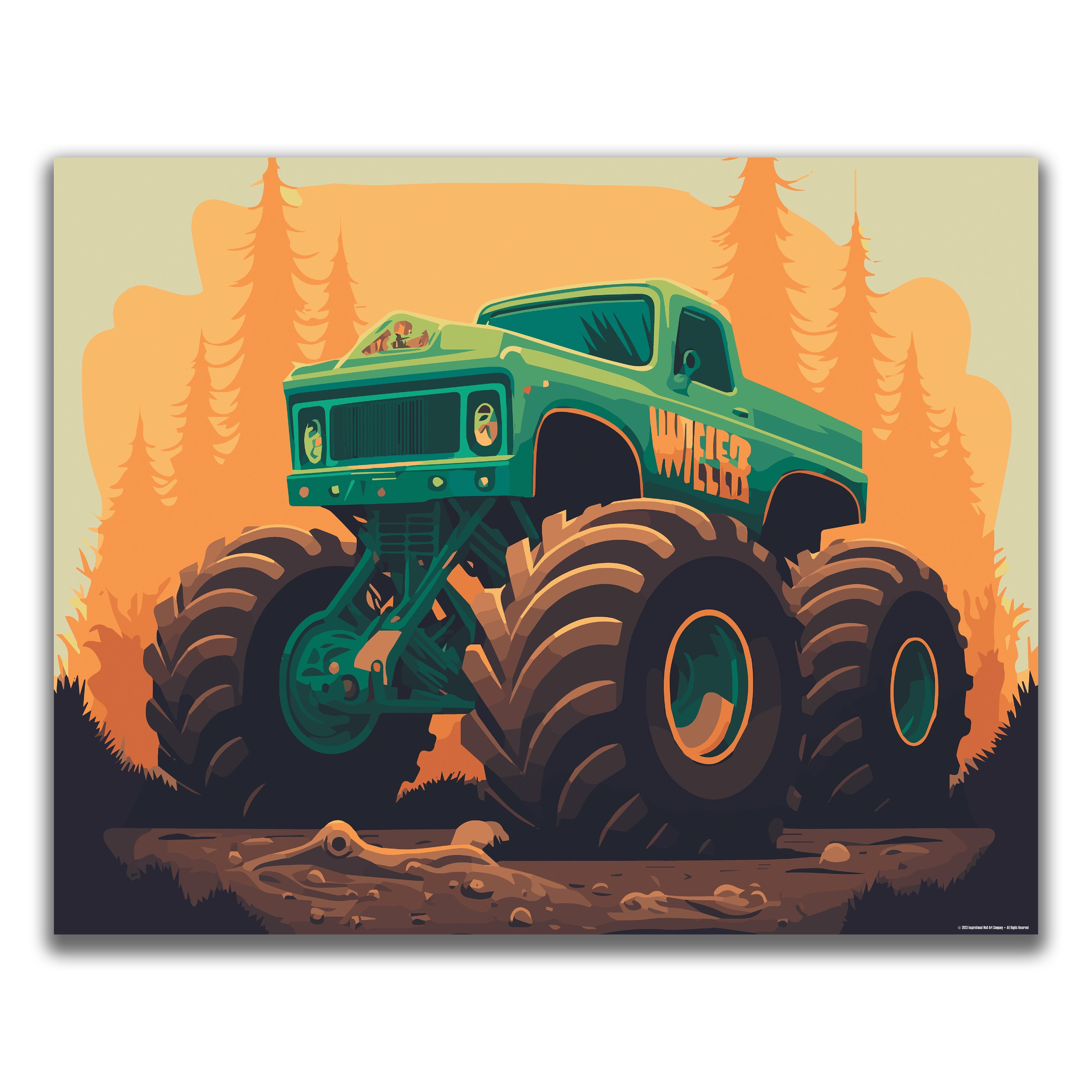 Forest - Truck Poster