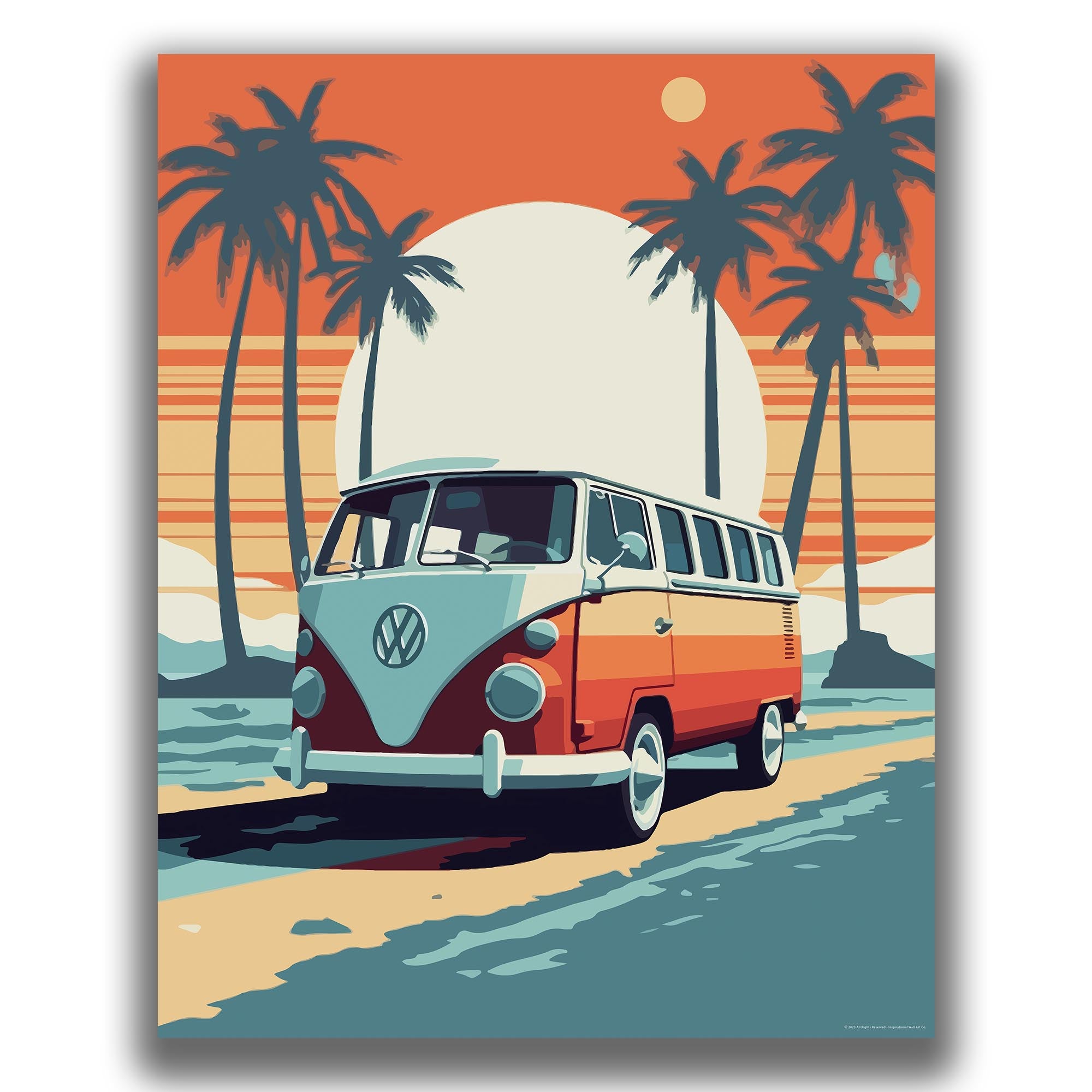 Roadtrip - Volkswagen Poster
