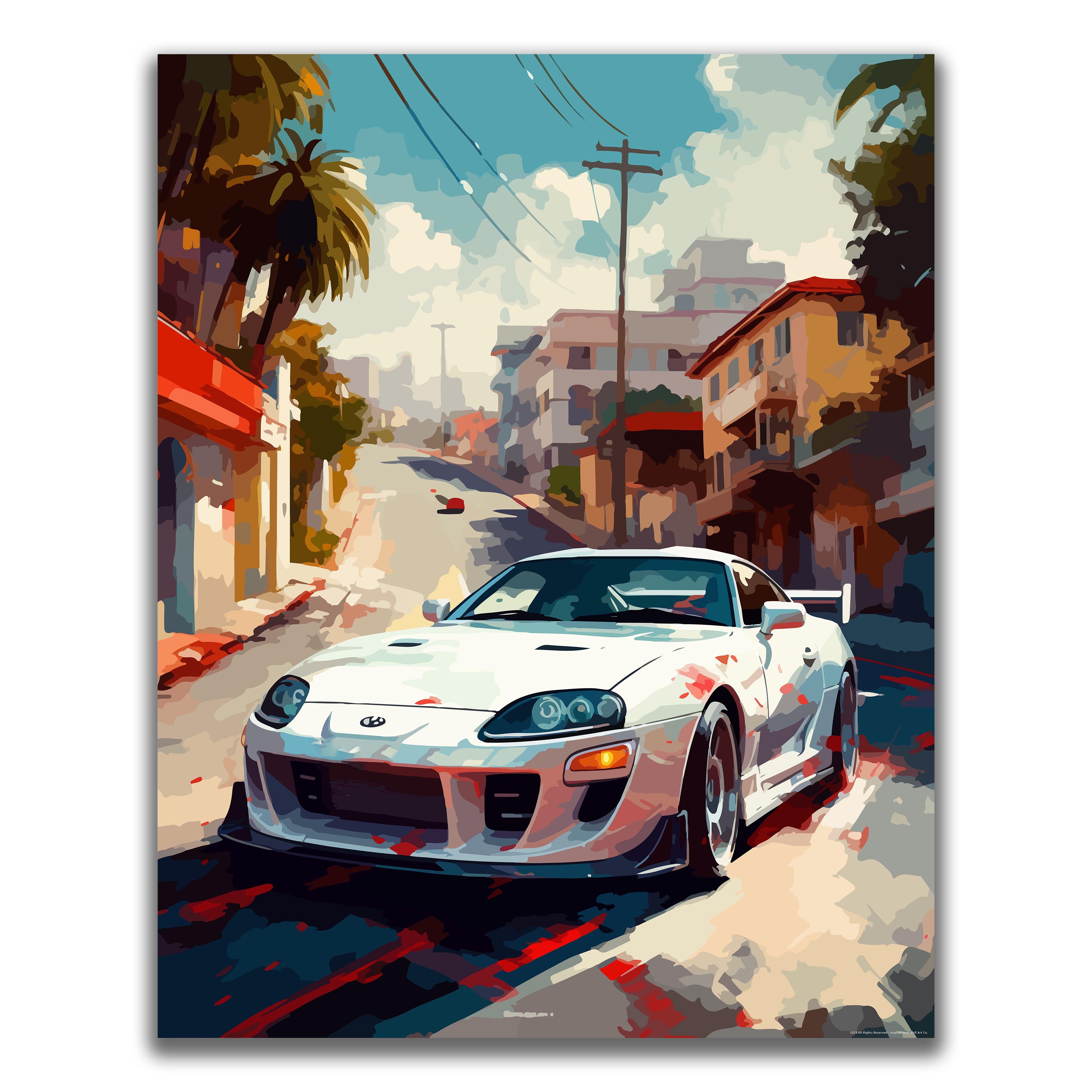 Competitive - Car Poster