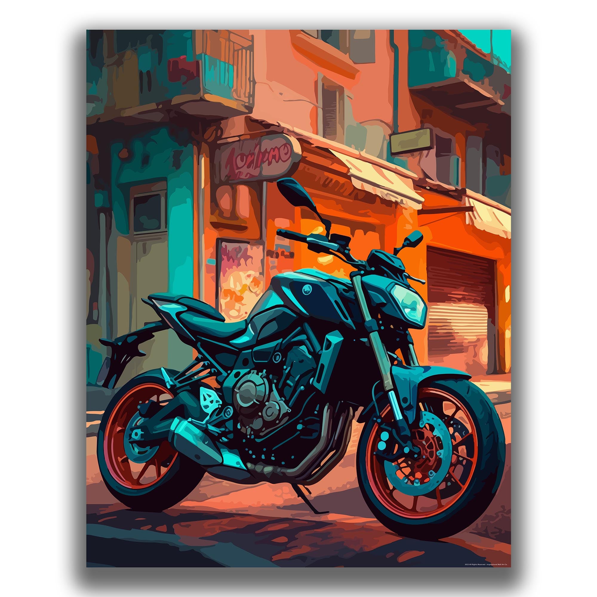 Generous - Motorcycle Poster