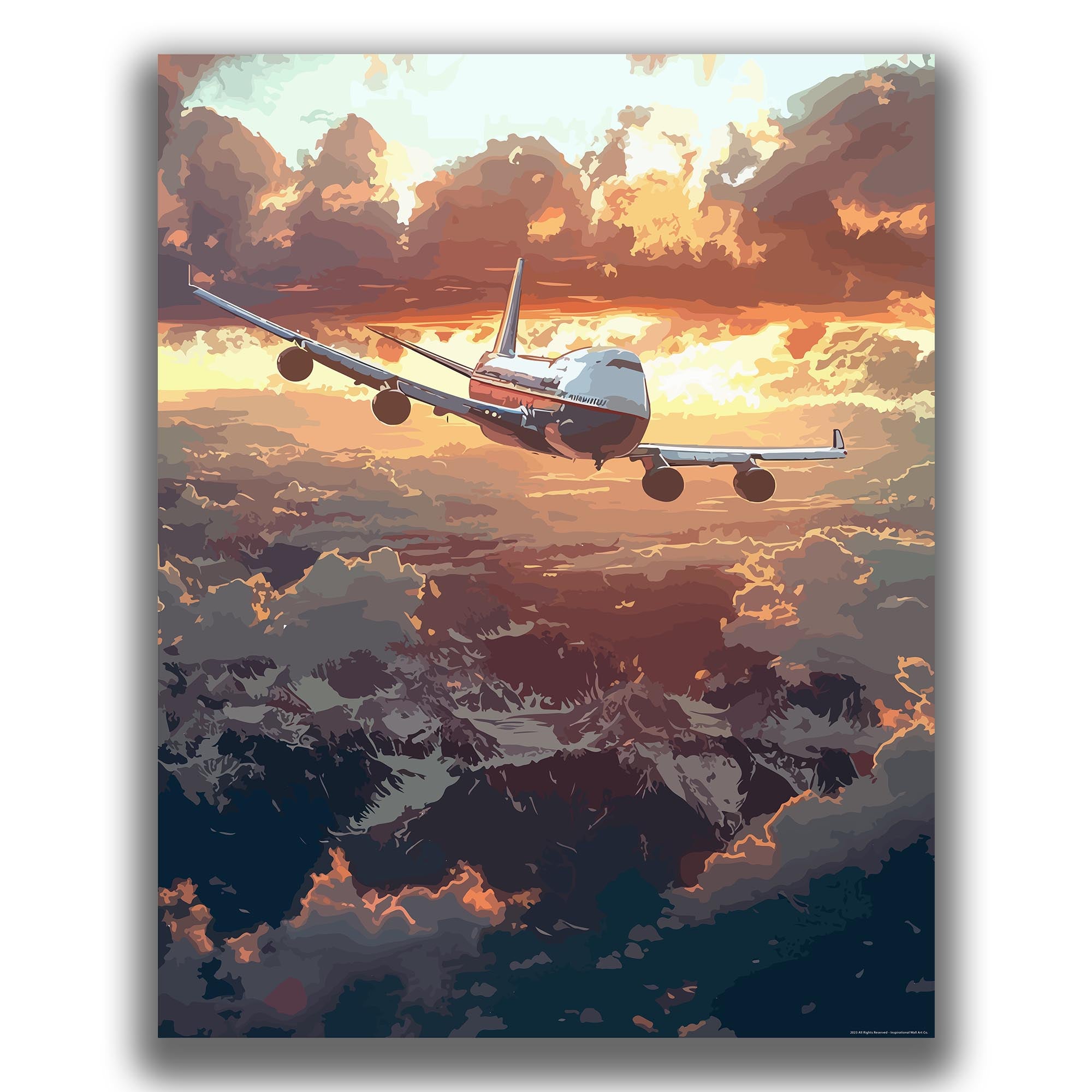 Invigorating - Airplane Poster
