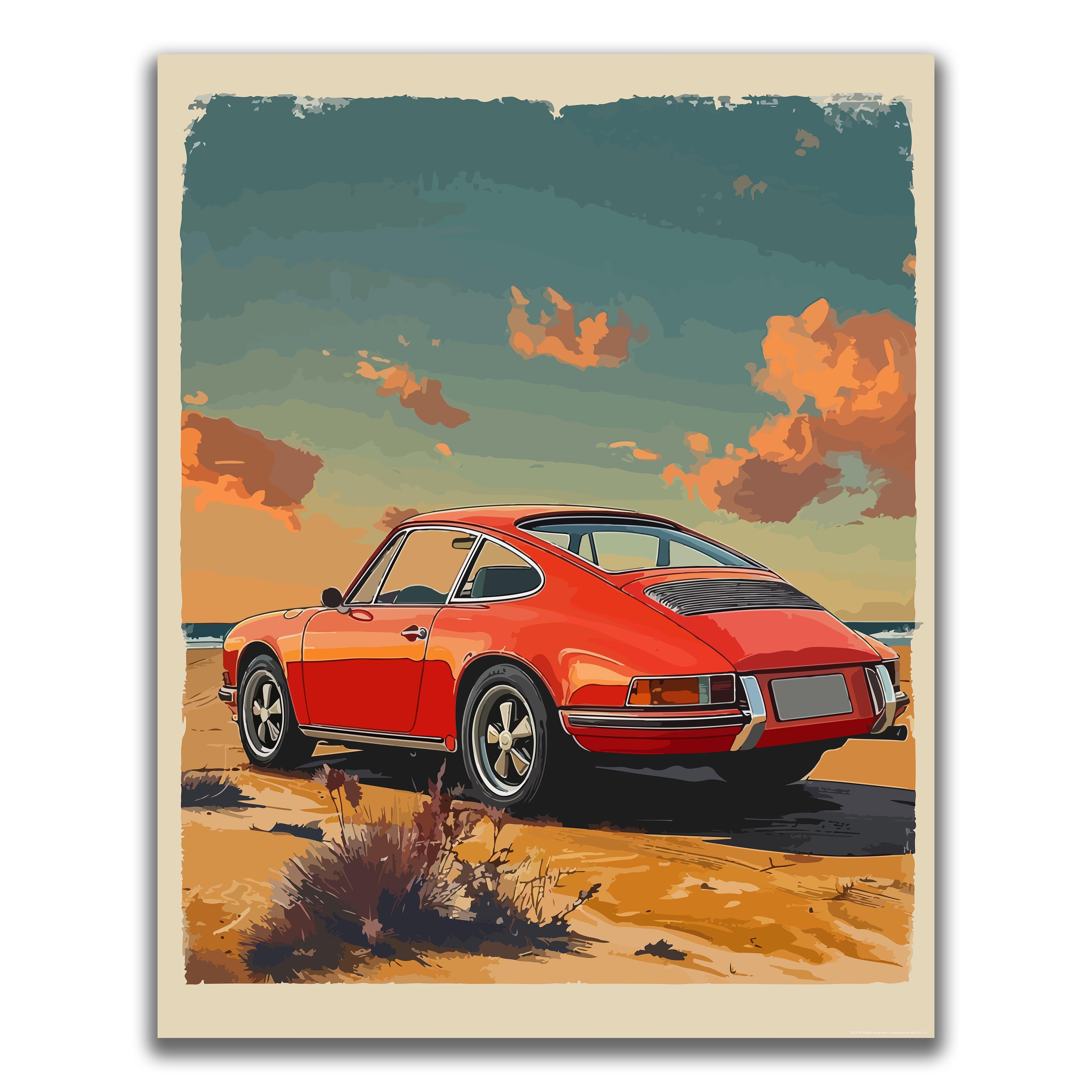 Detailed - Car Poster