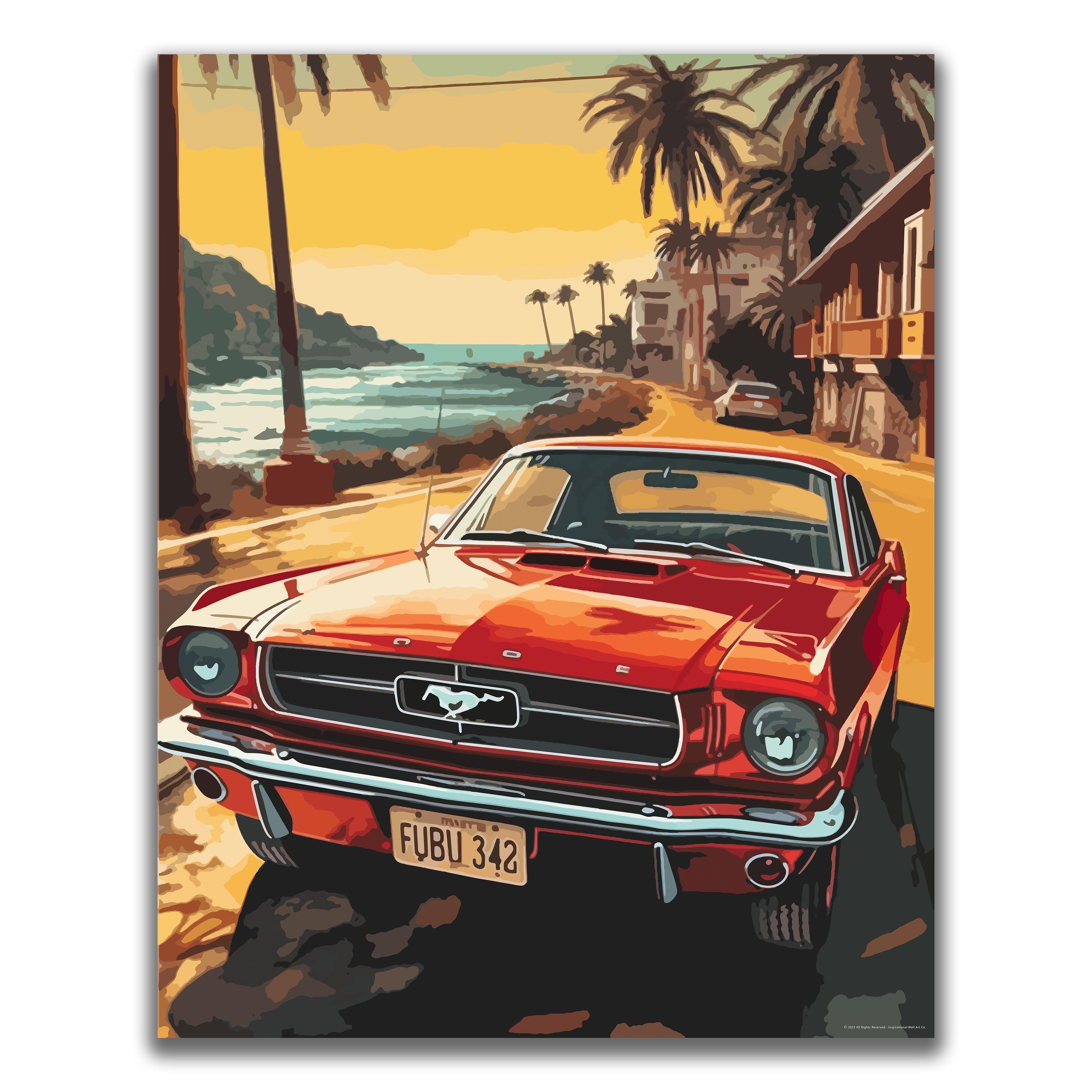 Musclecar - Car Poster