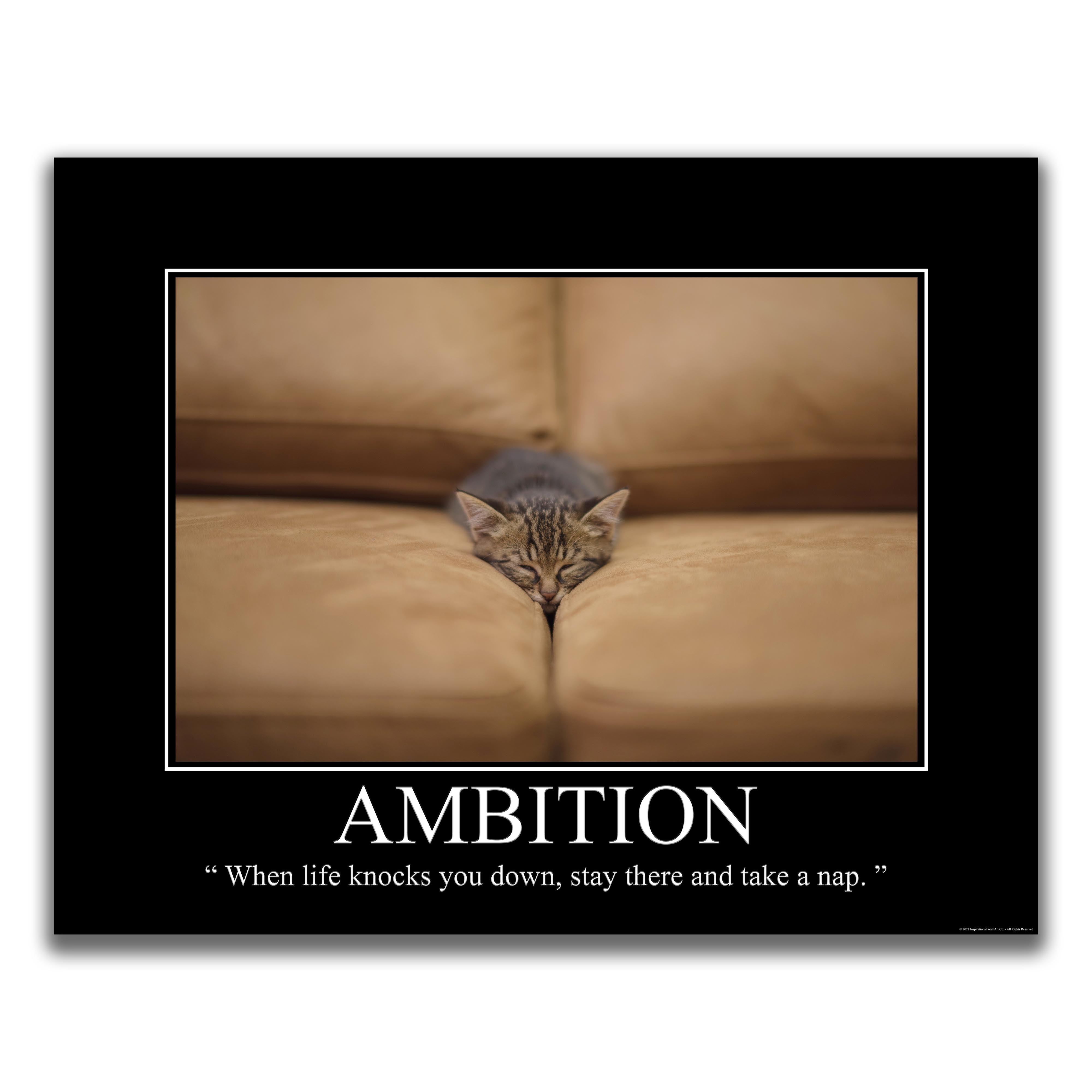 Ambition - Demotivational Poster