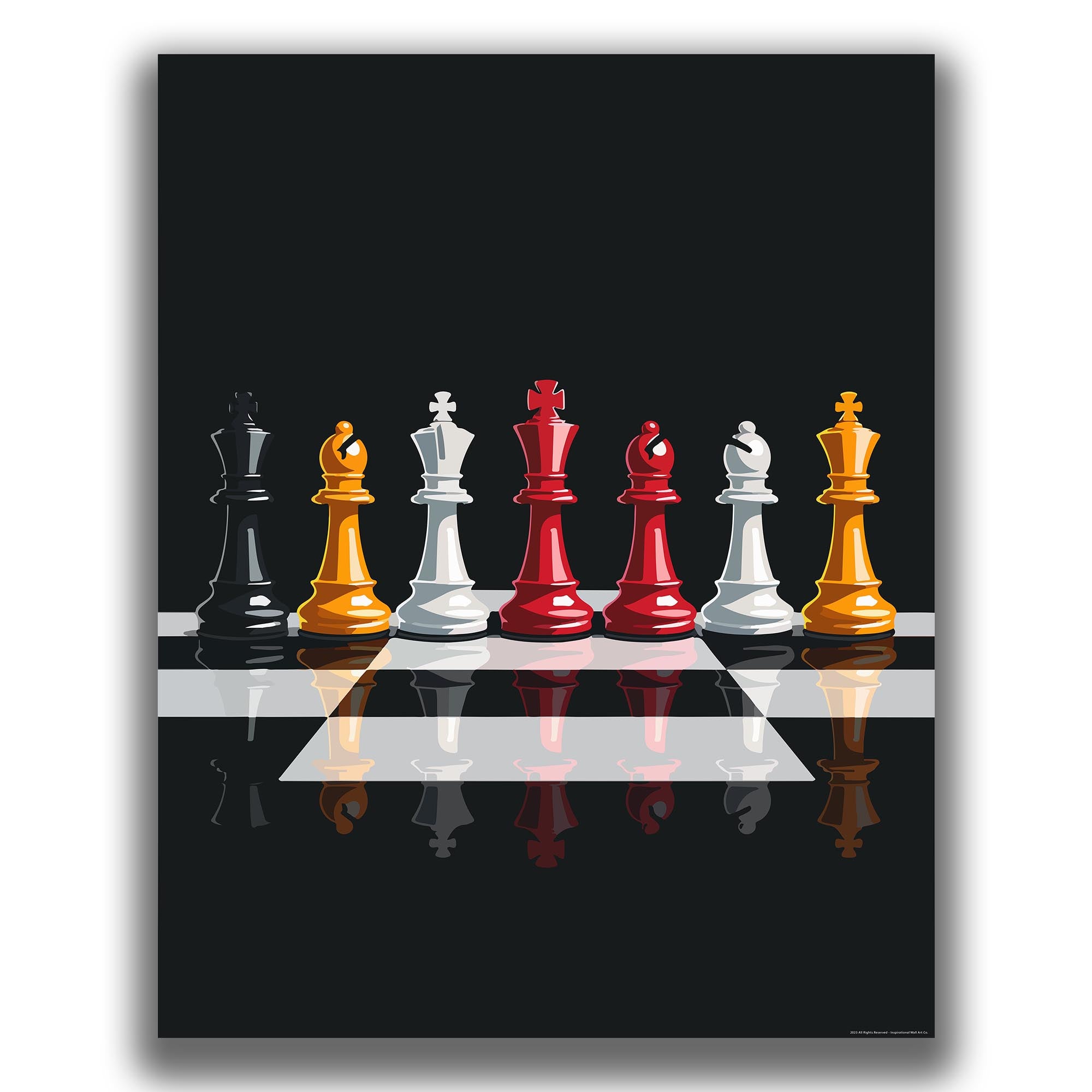 Strategic Moves - Chess Poster
